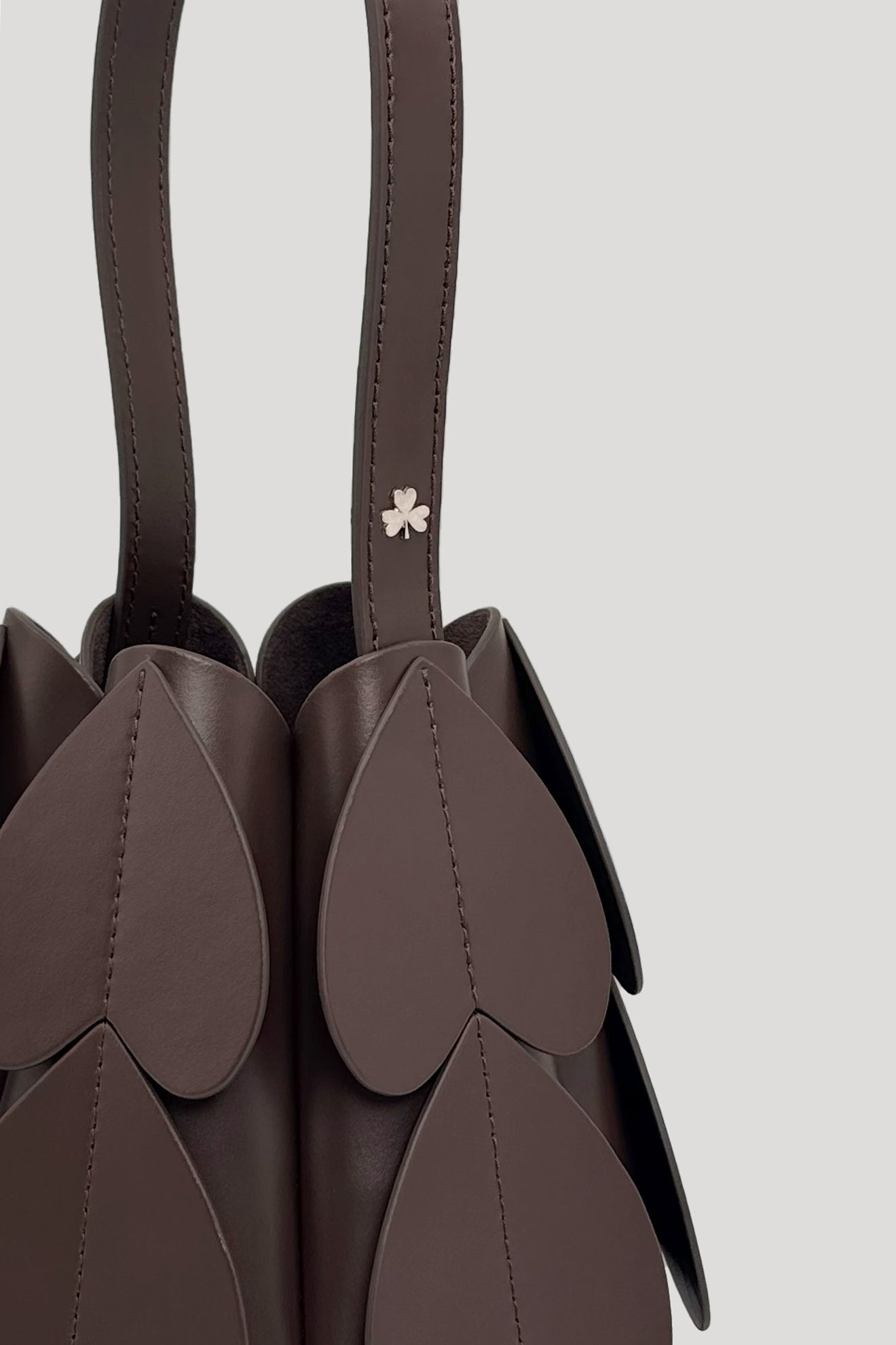 LOCULE Petit Cone Bag in Espresso