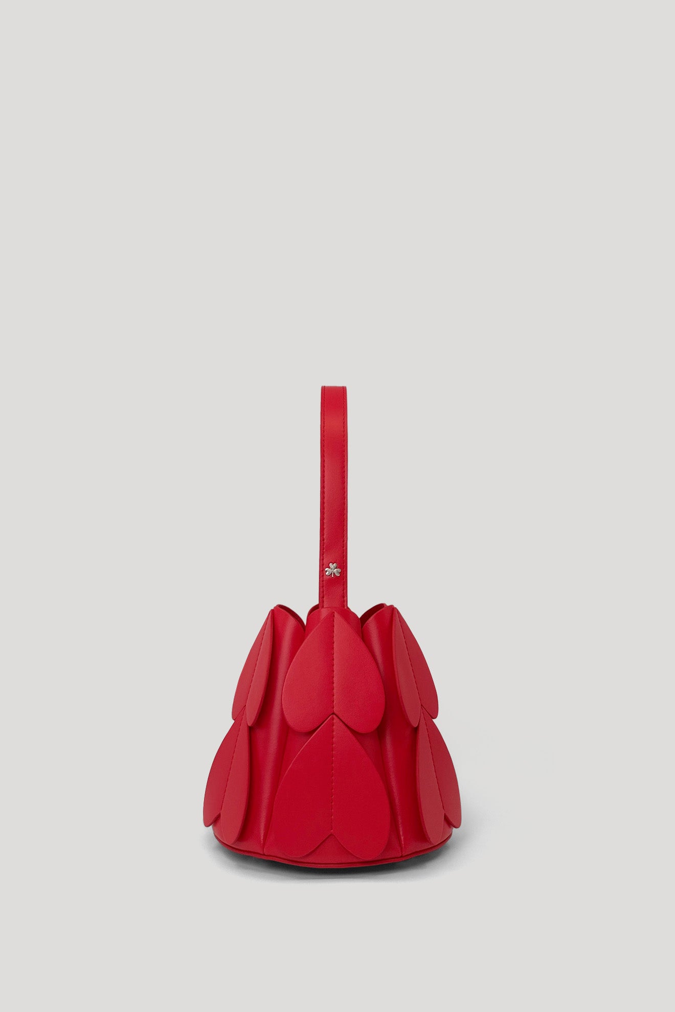 LOCULE Petit Cone Bag in Scarlet