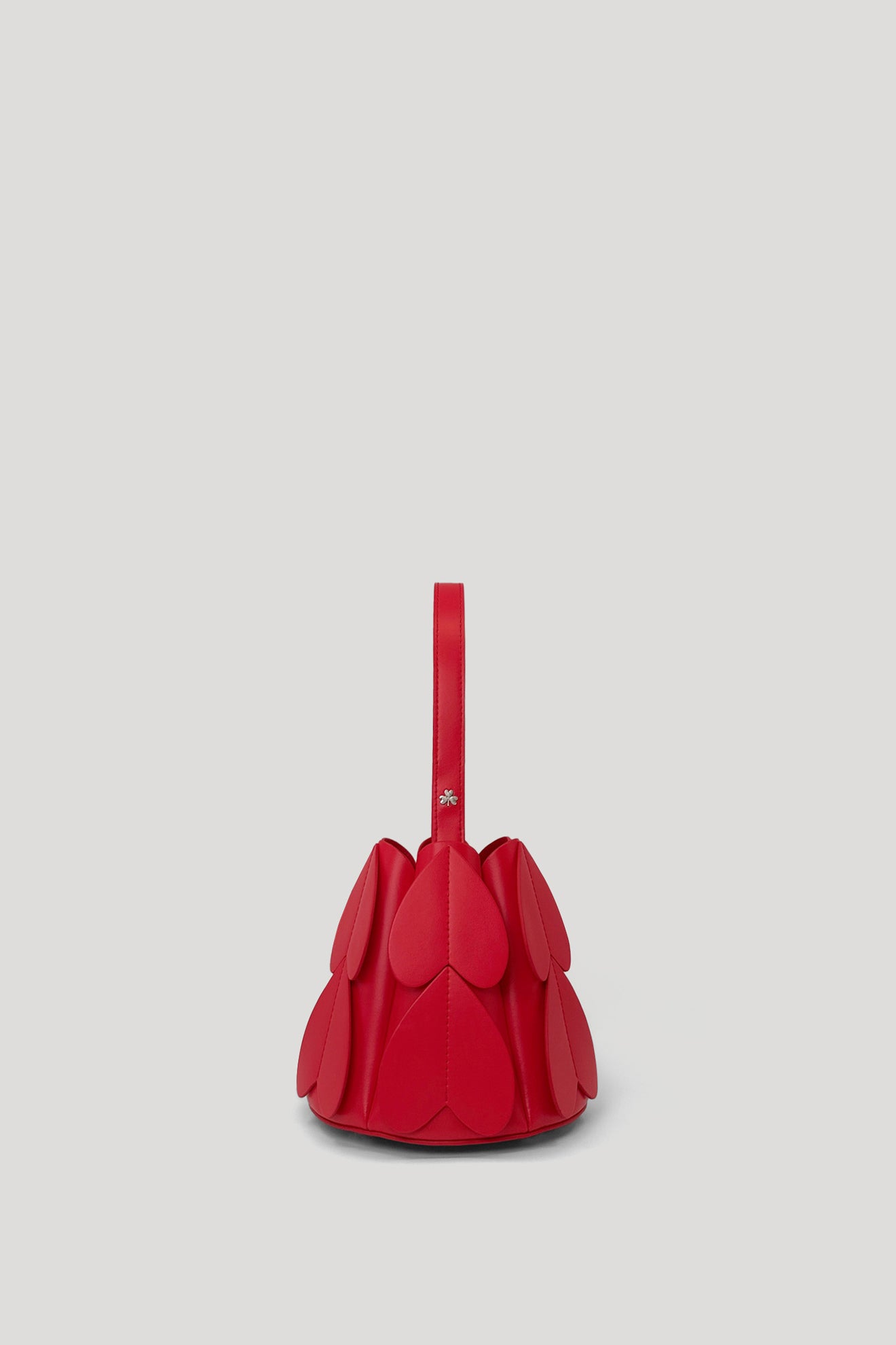 LOCULE Petit Cone Bag in Scarlet