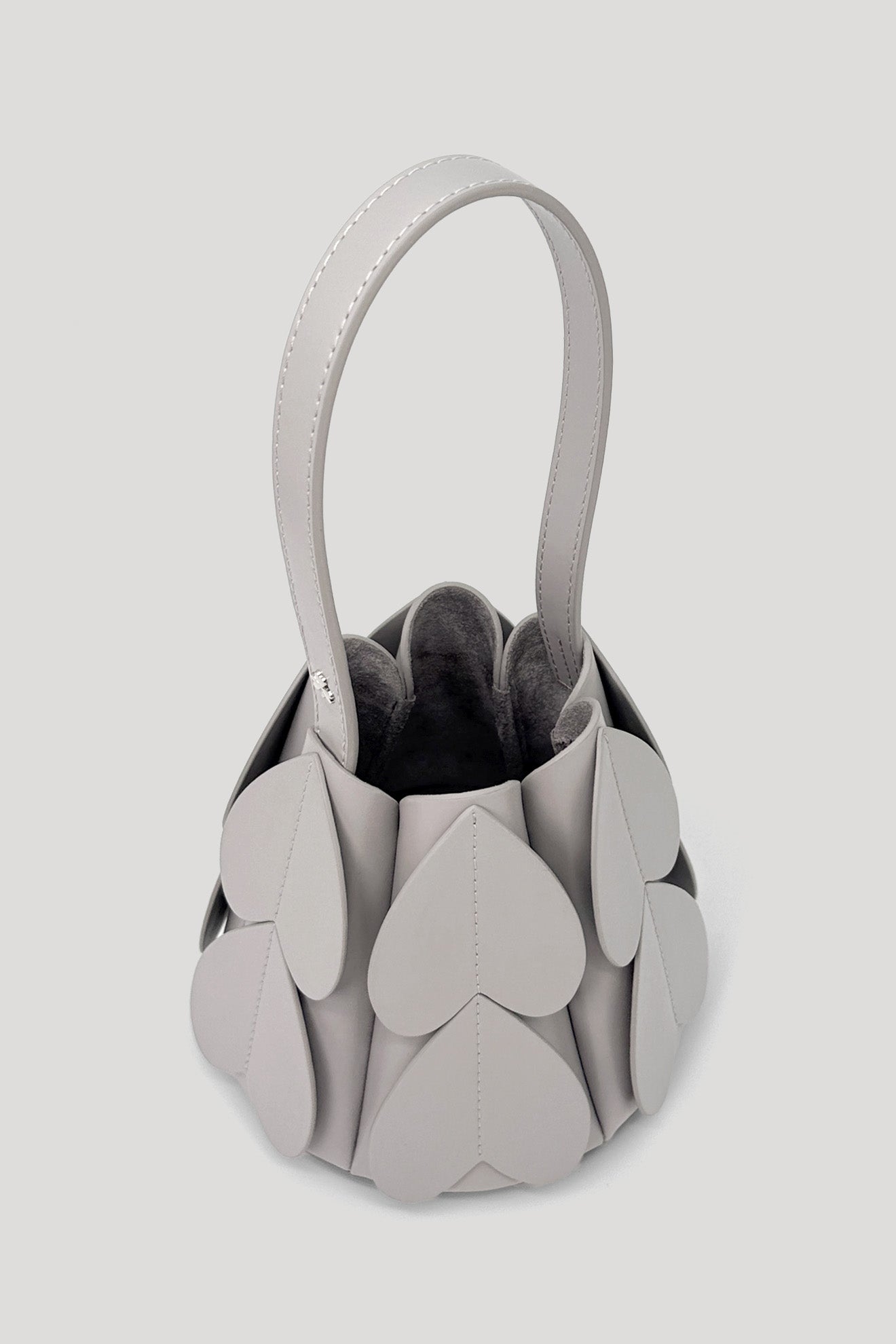 LOCULE Petit Cone Bag in Stone