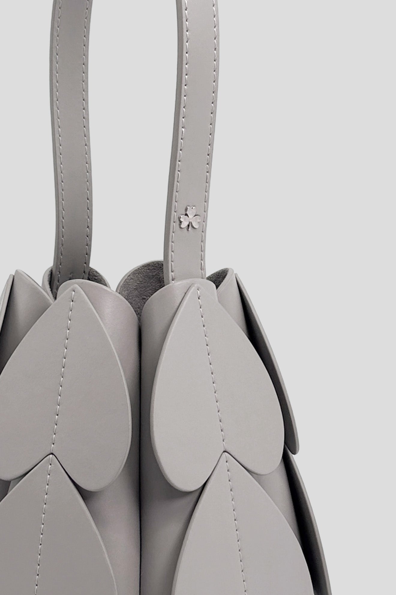 LOCULE Petit Cone Bag in Stone