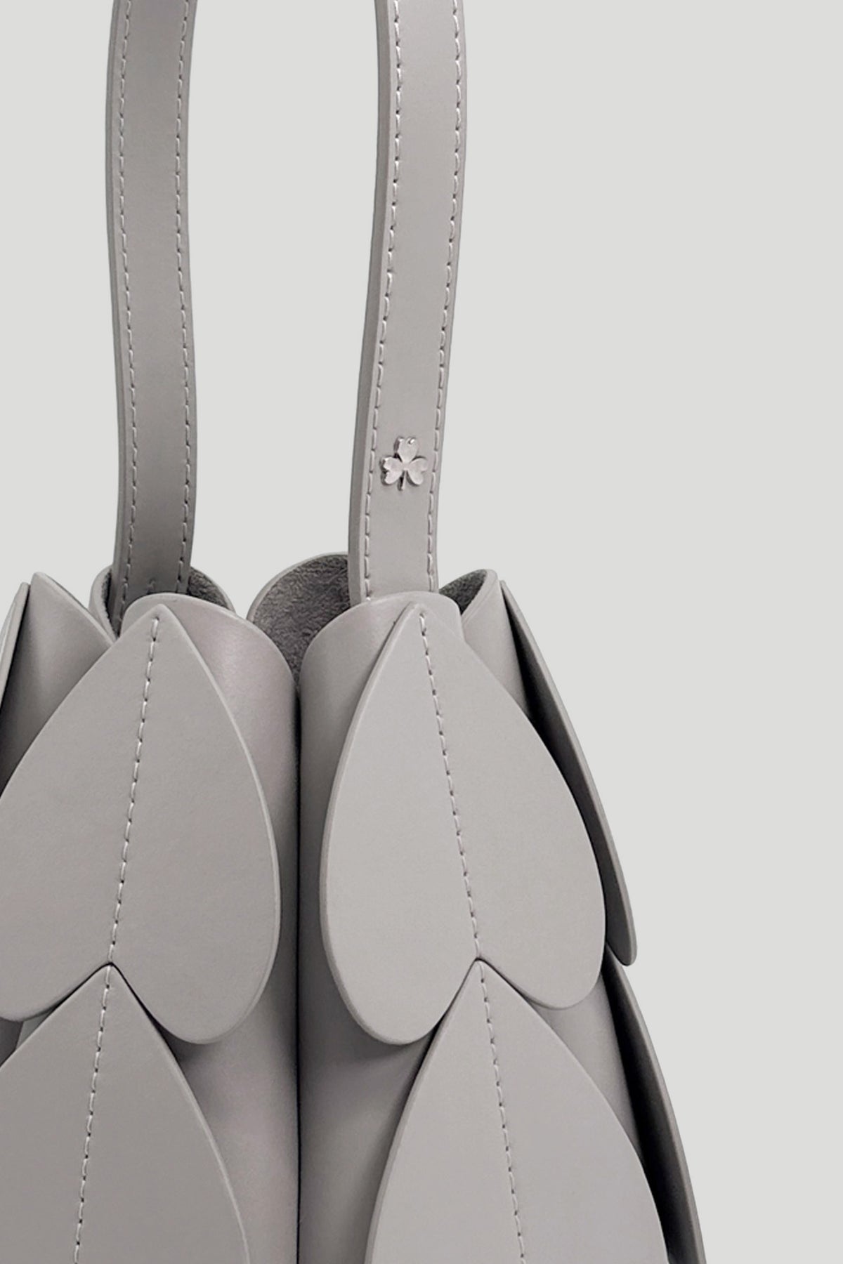 LOCULE Petit Cone Bag in Stone