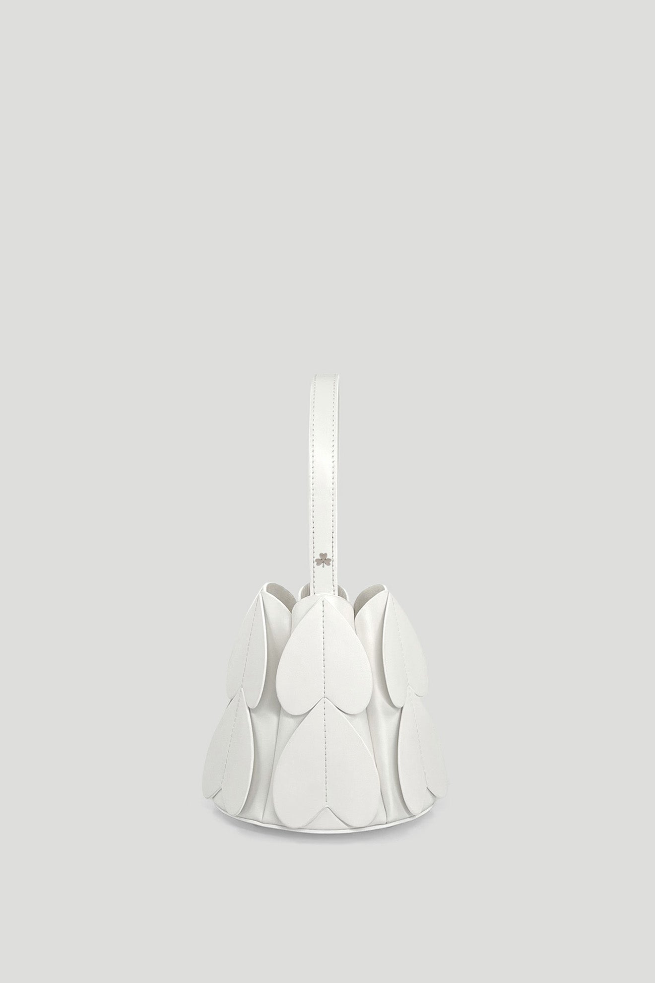 LOCULE Petit Cone Bag in White