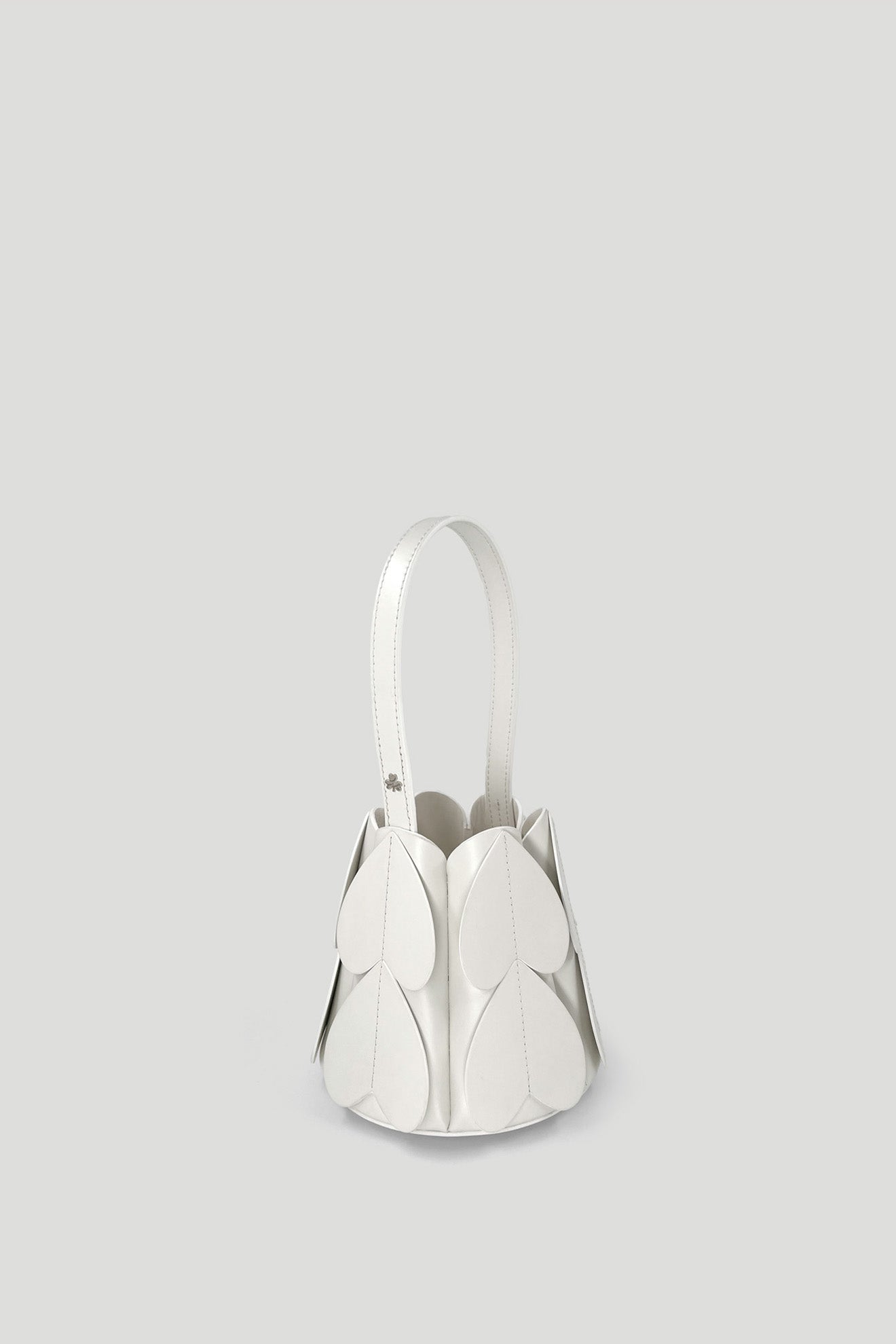 LOCULE Petit Cone Bag in White