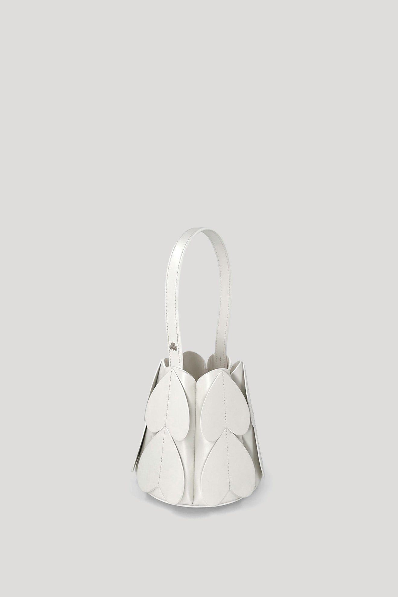 LOCULE Petit Cone Bag in White – PEGGY HARTANTO