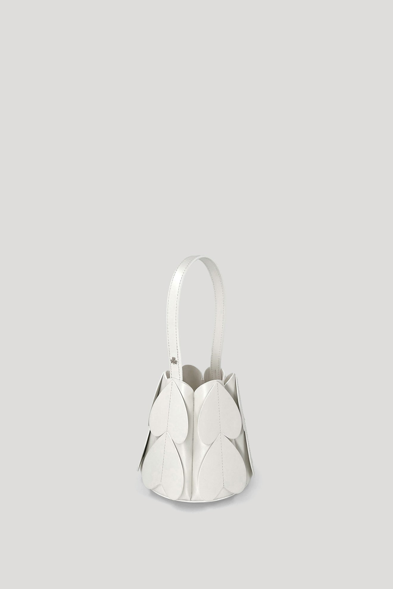 LOCULE Petit Cone Bag in White