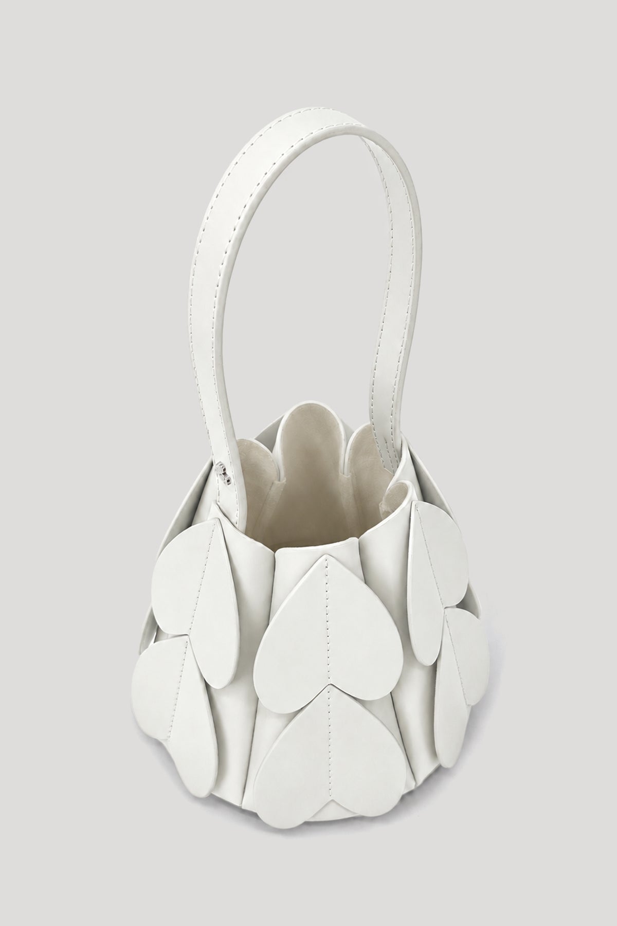 LOCULE Petit Cone Bag in White
