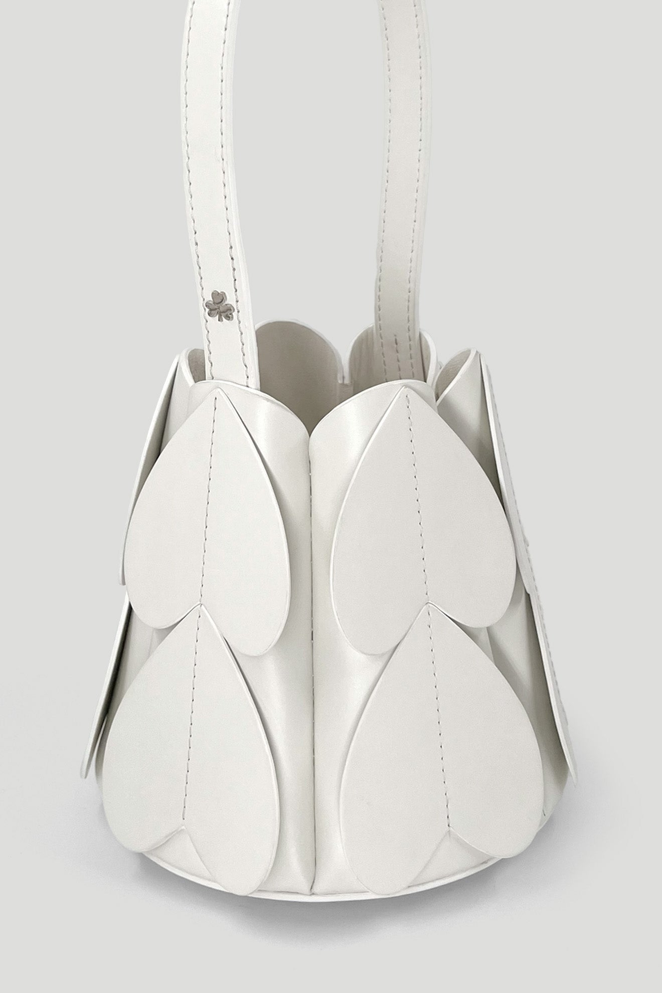 LOCULE Petit Cone Bag in White