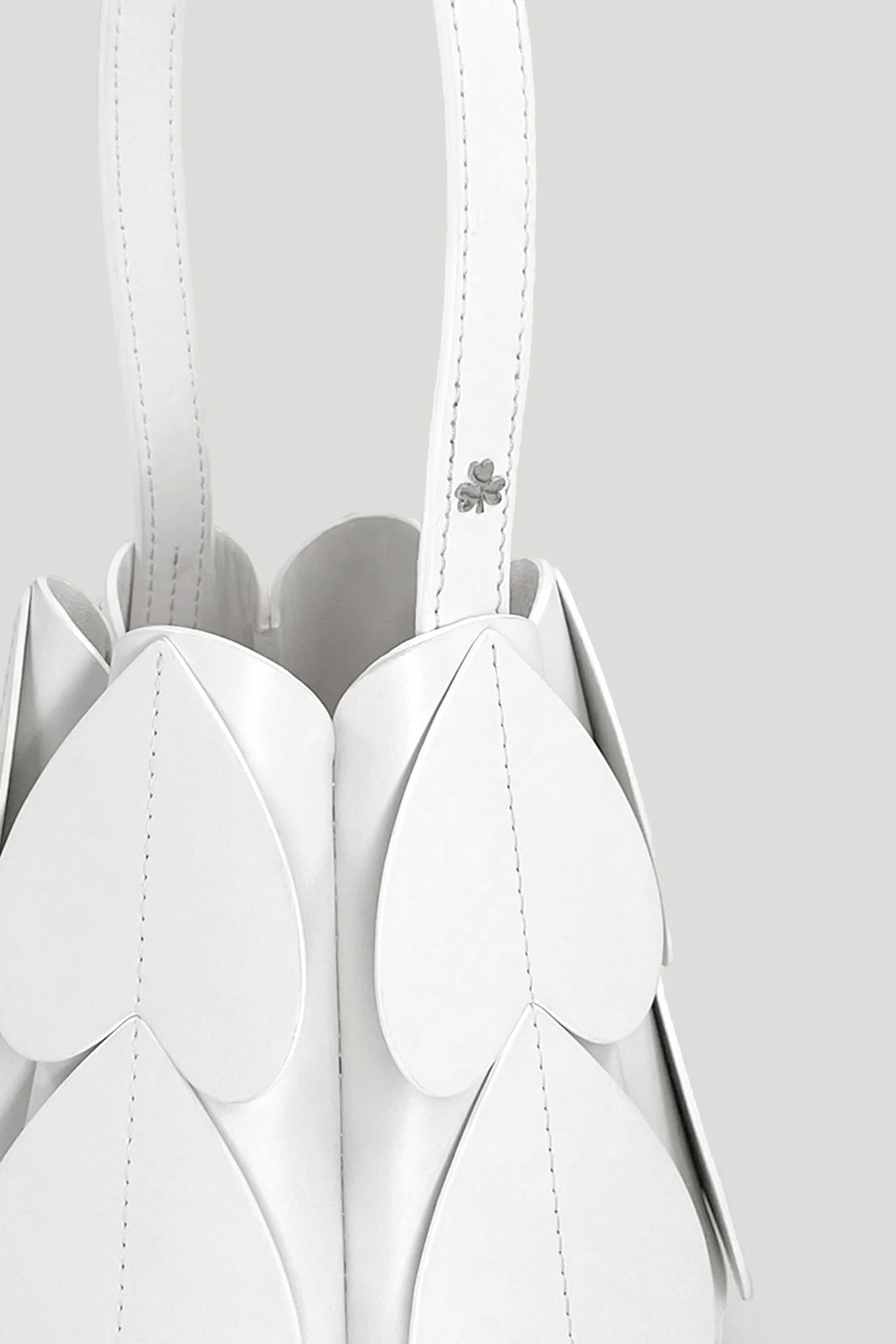 LOCULE Petit Cone Bag in White