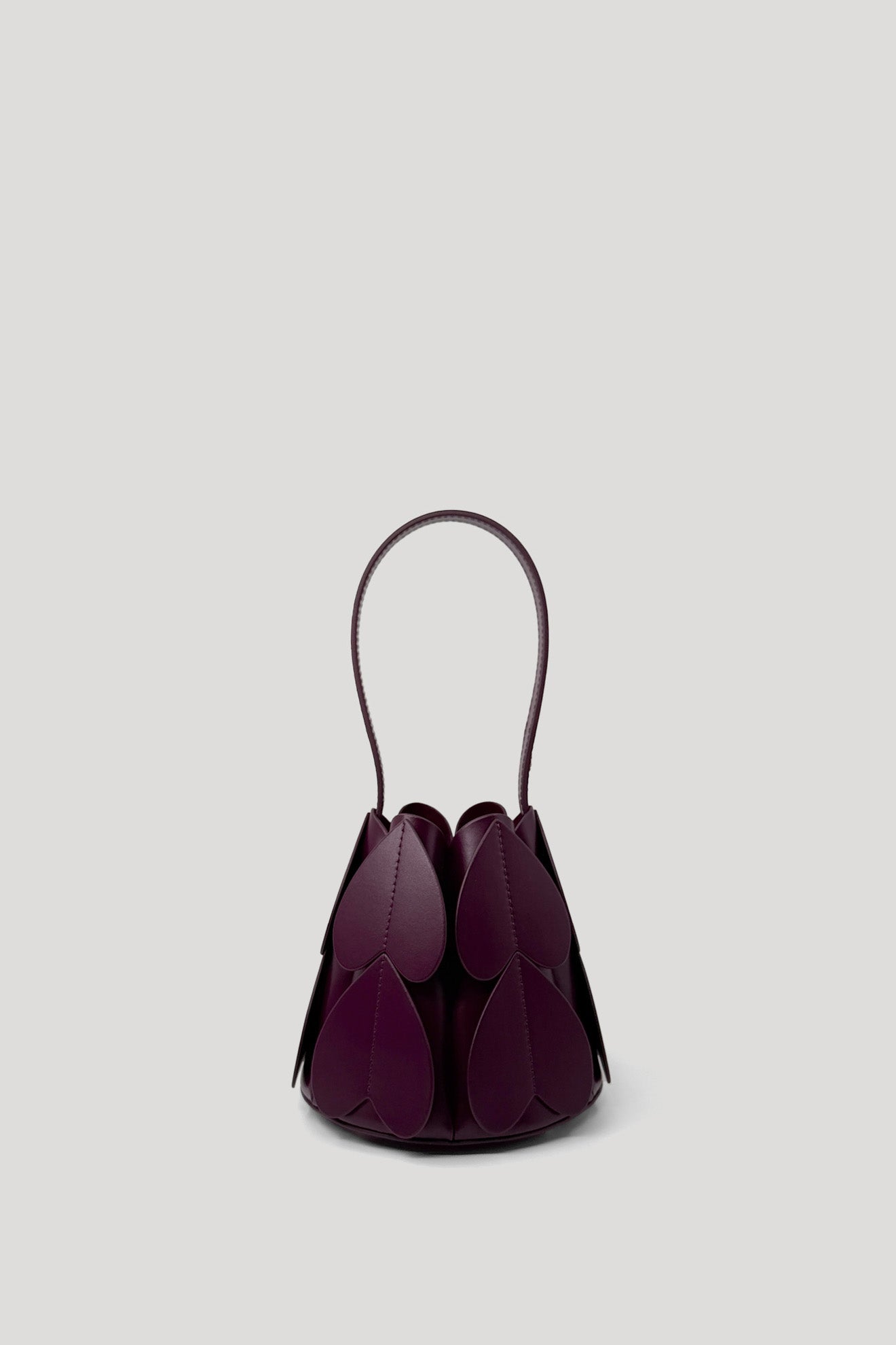 LOCULE Petit Cone Bag in Wine – PEGGY HARTANTO