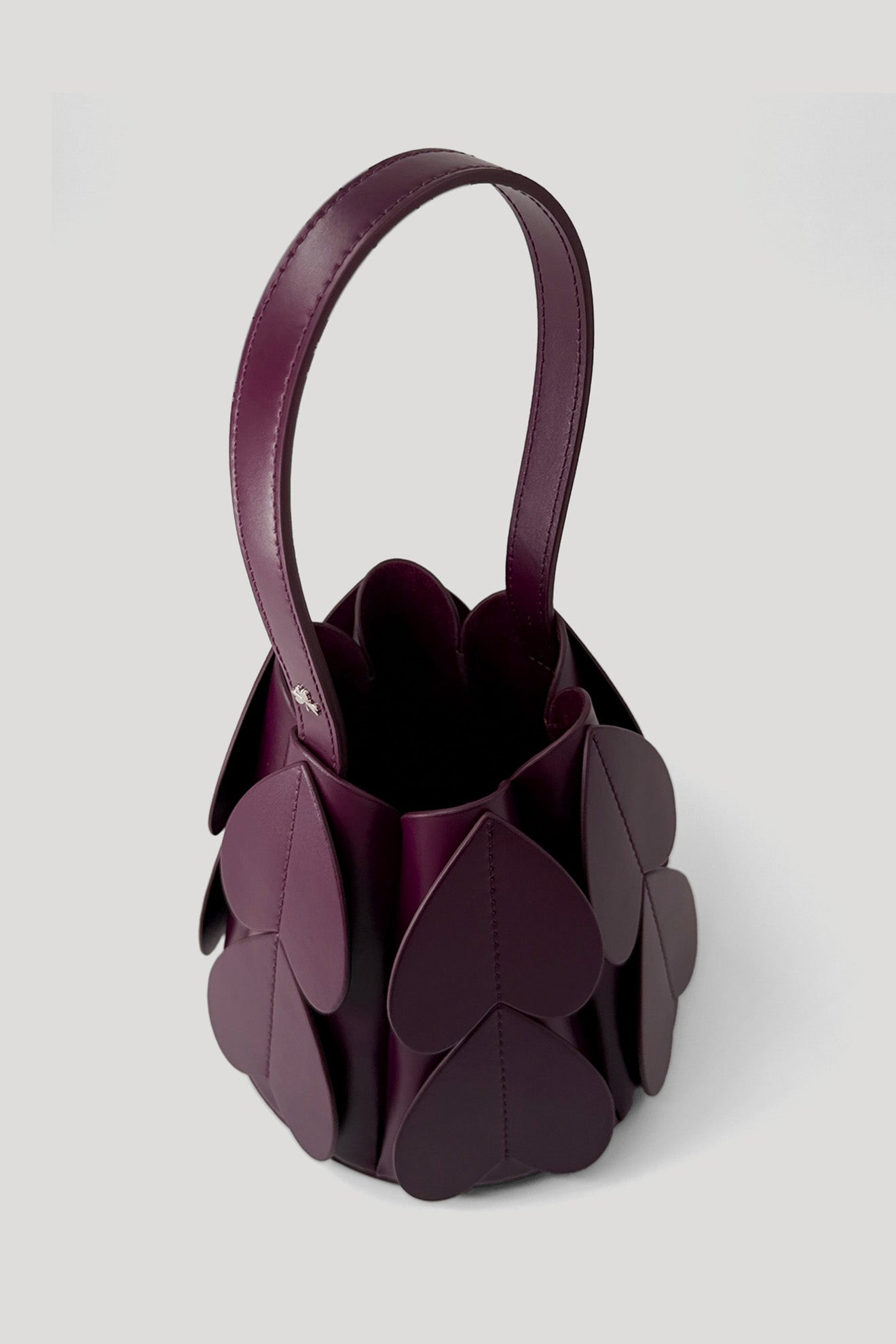 LOCULE Petit Cone Bag in Wine – PEGGY HARTANTO