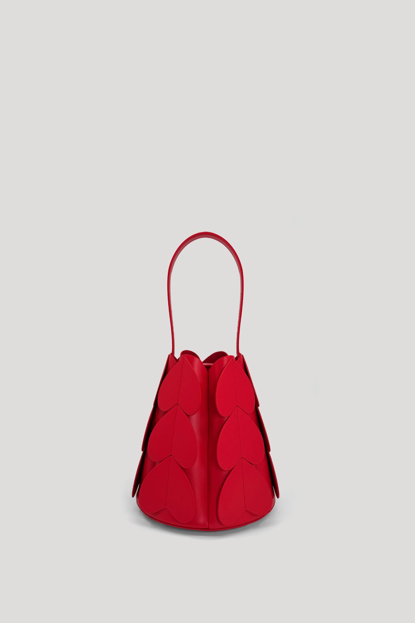 LOCULE Classic Cone Bag in Scarlet