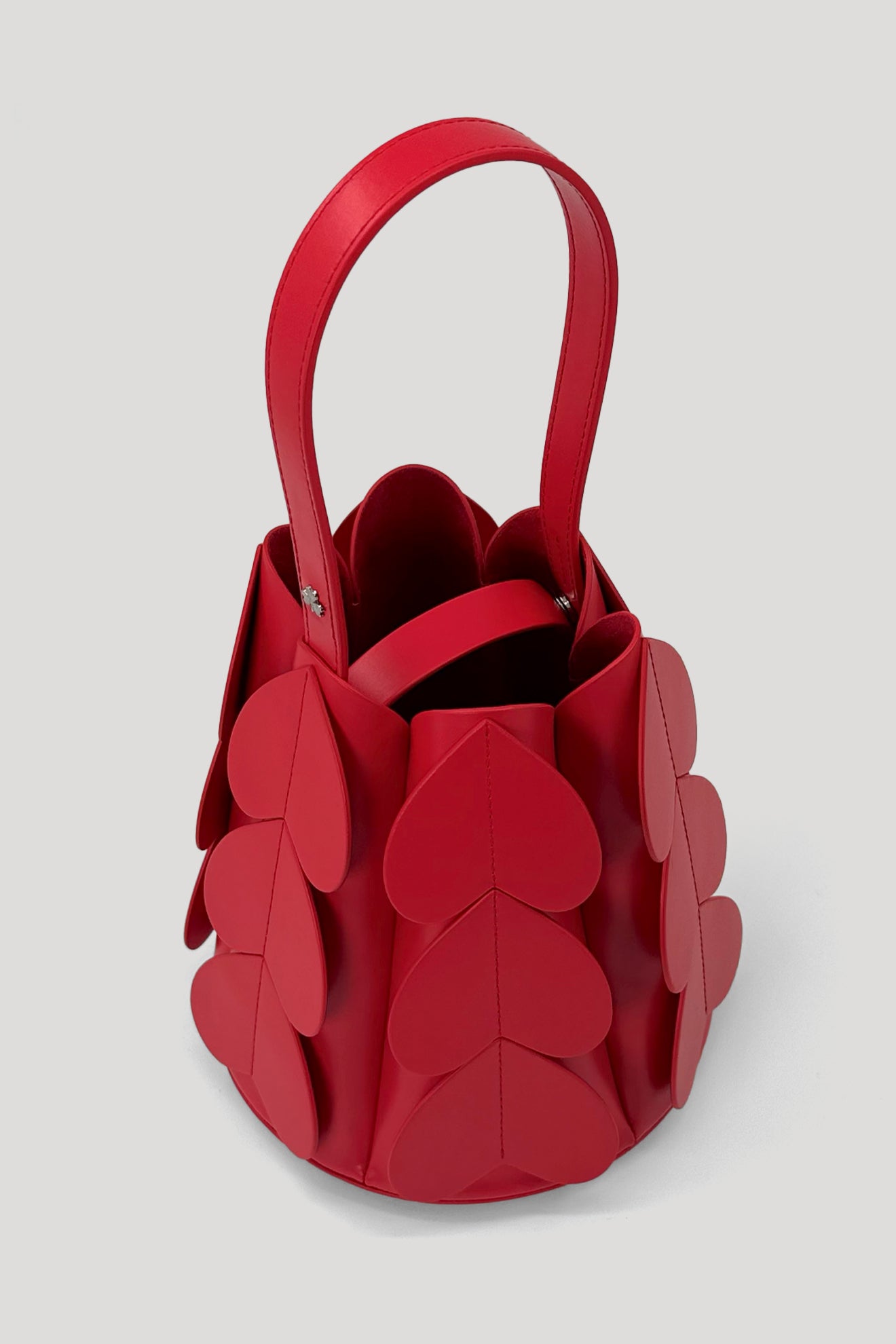 LOCULE Classic Cone Bag in Scarlet