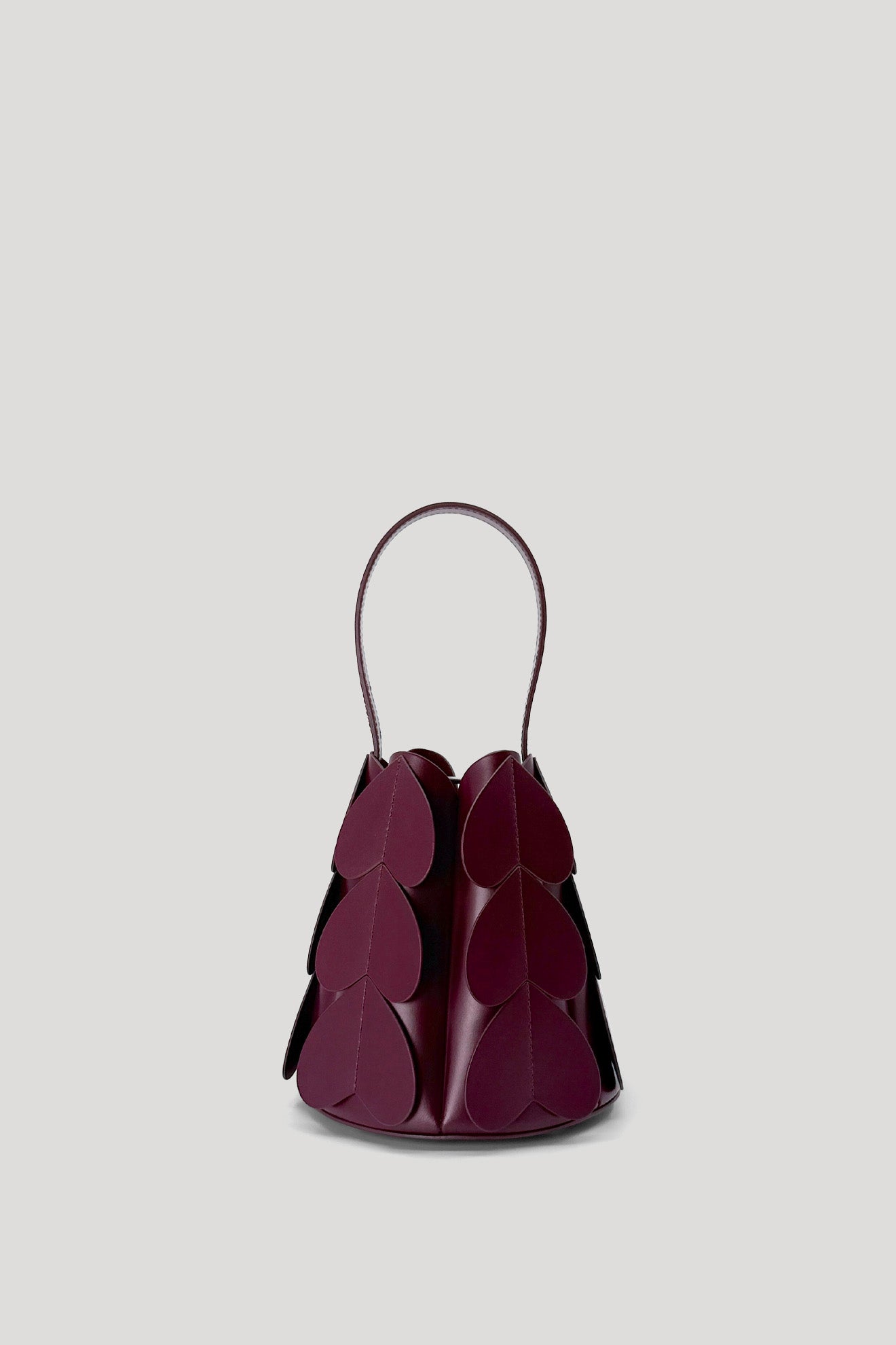 LOCULE Classic Cone Bag in Wine