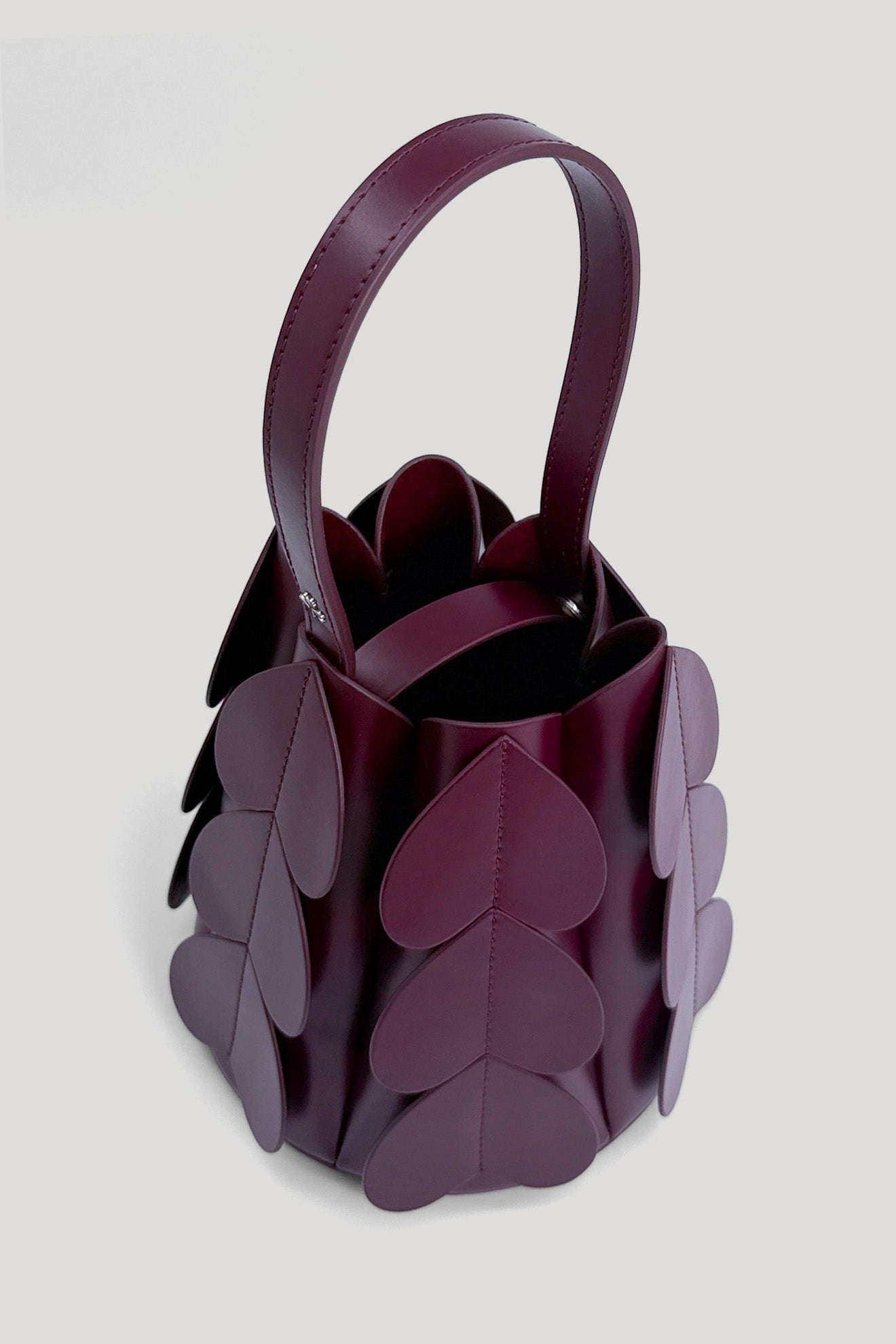 LOCULE Classic Cone Bag in Wine