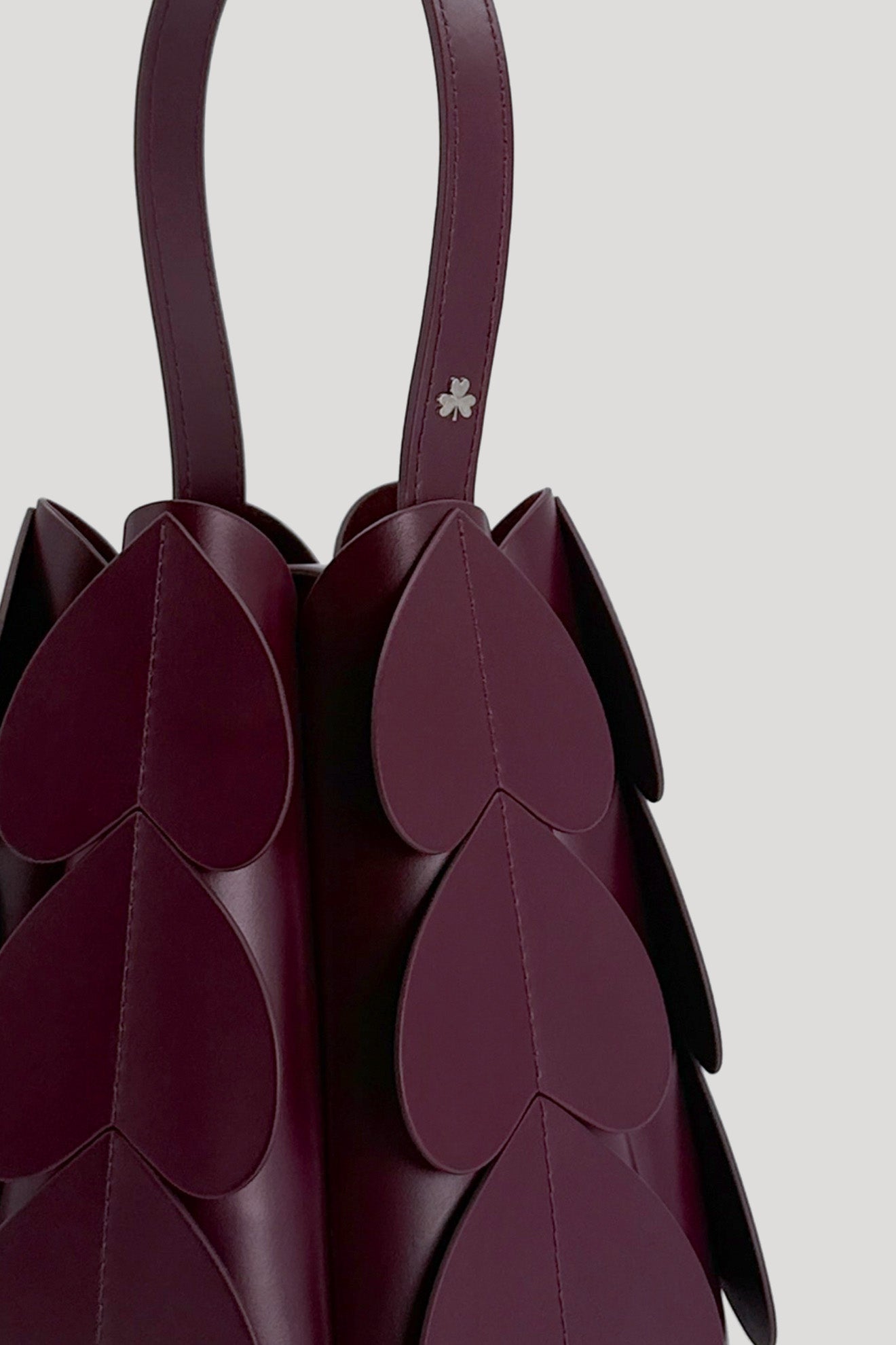 LOCULE Classic Cone Bag in Wine