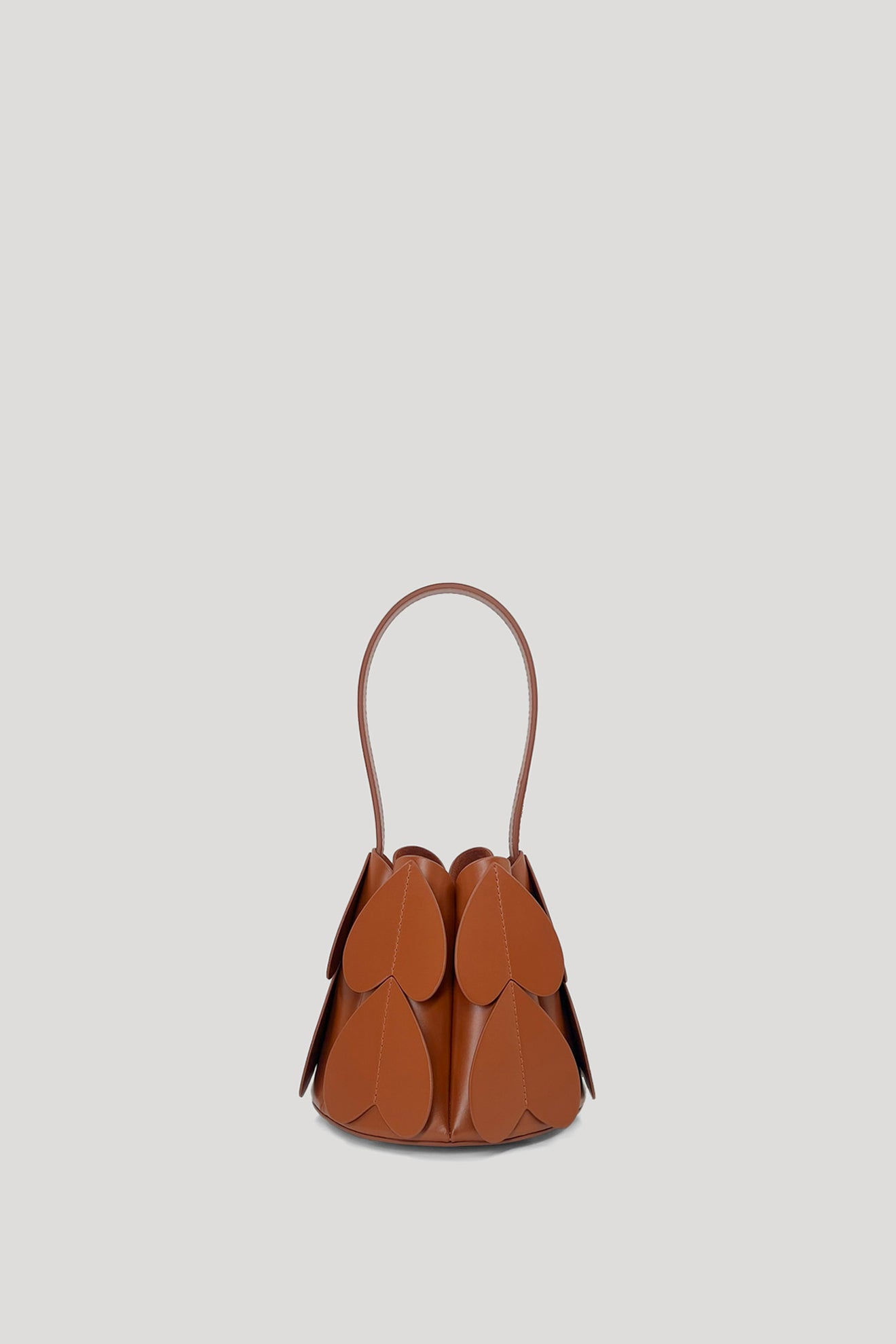 LOCULE Petit Cone Bag in Tan