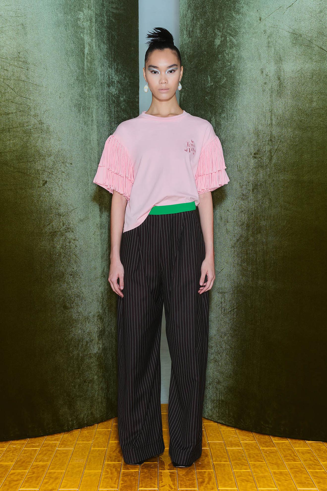 LURLINA Top in Blush Pink