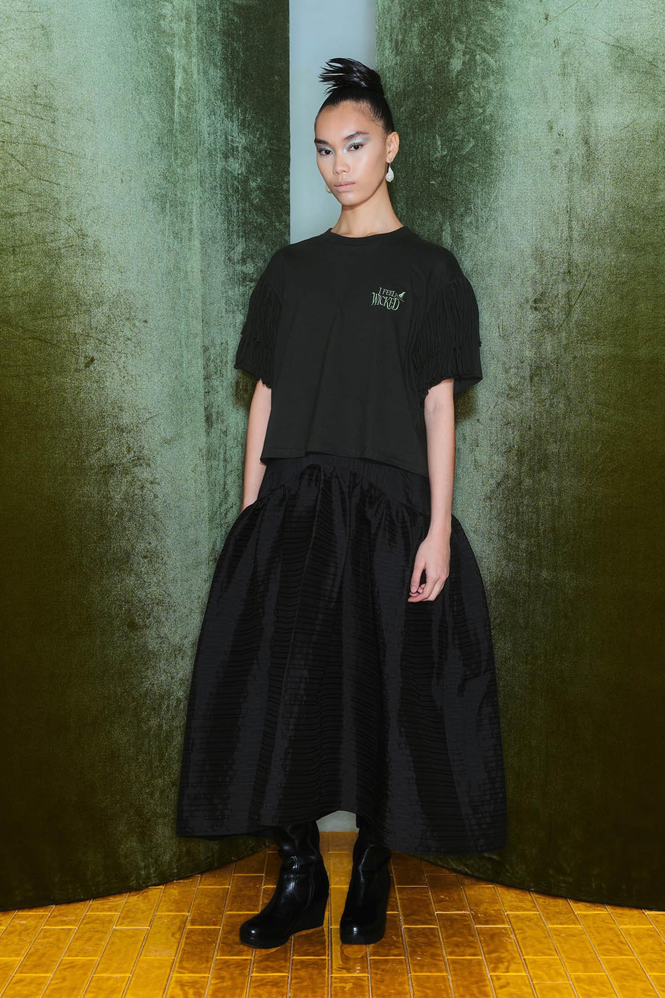 LURLINA Top in Dark Green