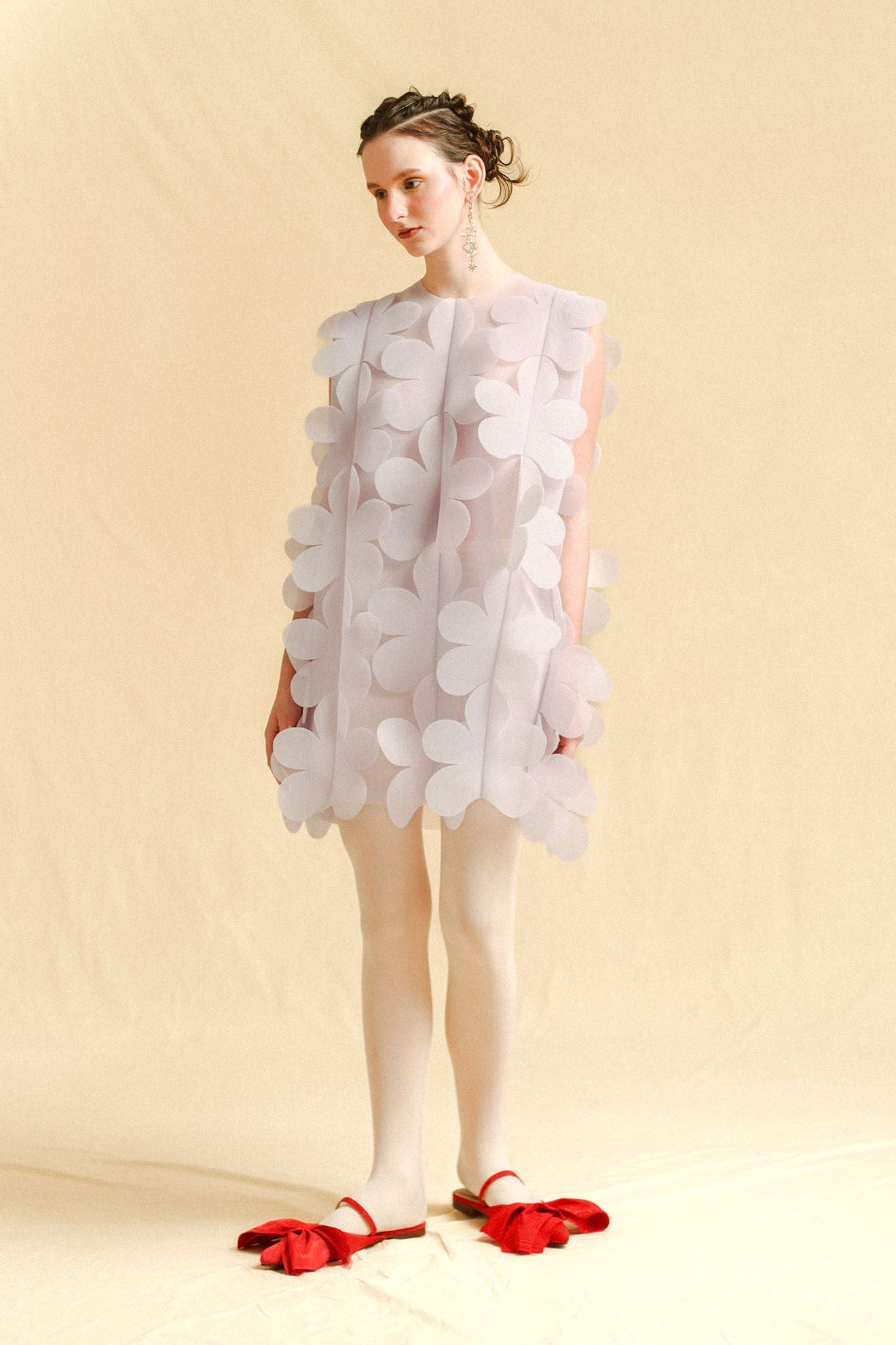 VOLIERE Dress in Prelude Purple