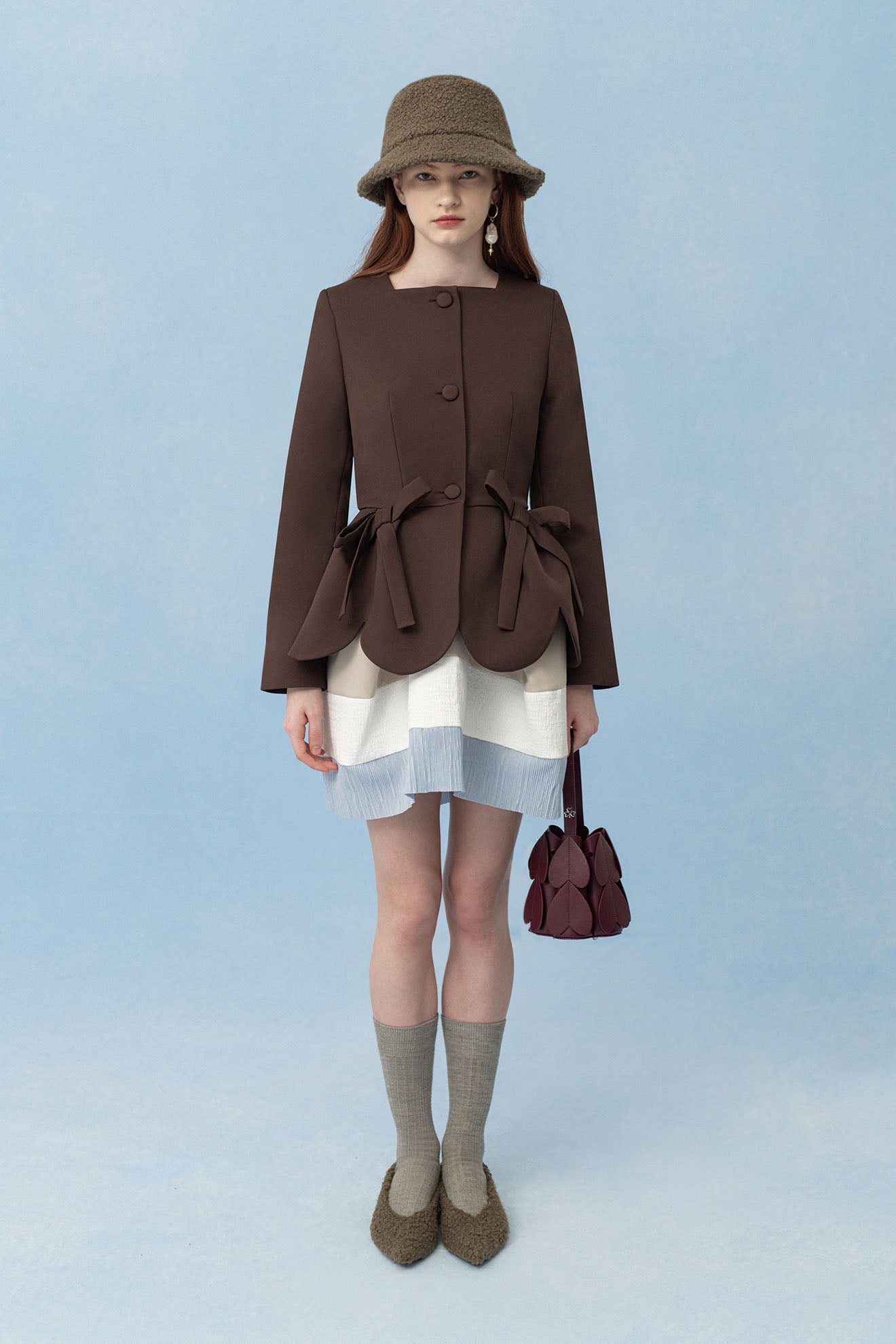 MALPIGHIAN Jacket in Walnut Brown