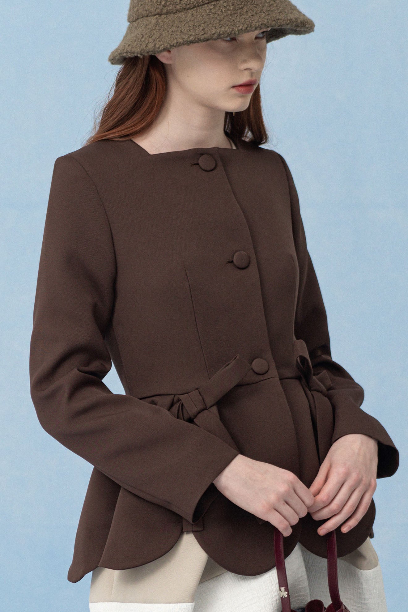 MALPIGHIAN Jacket in Walnut Brown