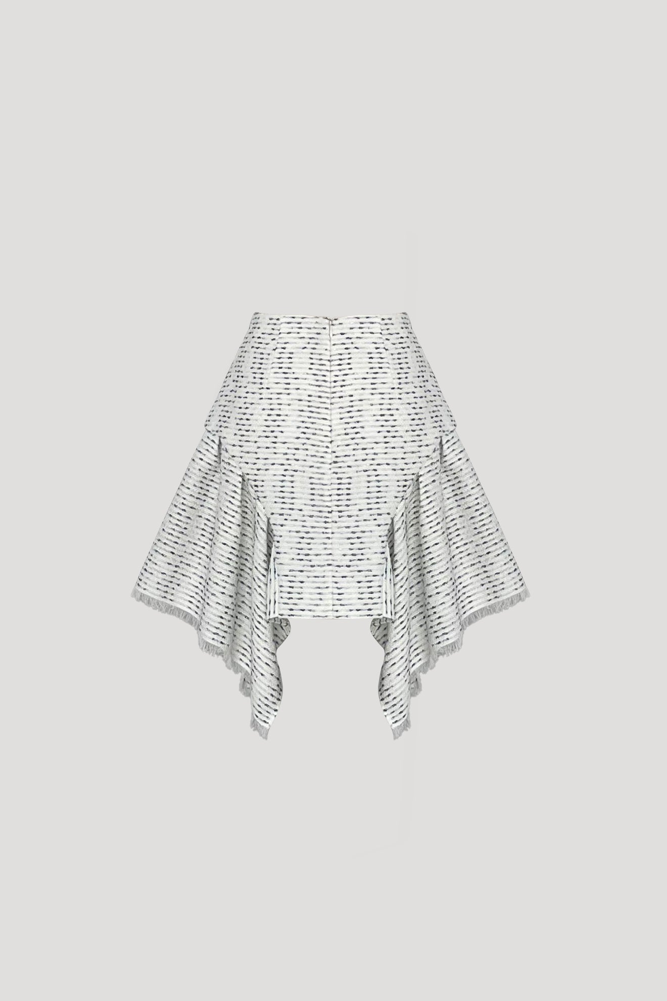 MARGIN Skirt in Powder White
