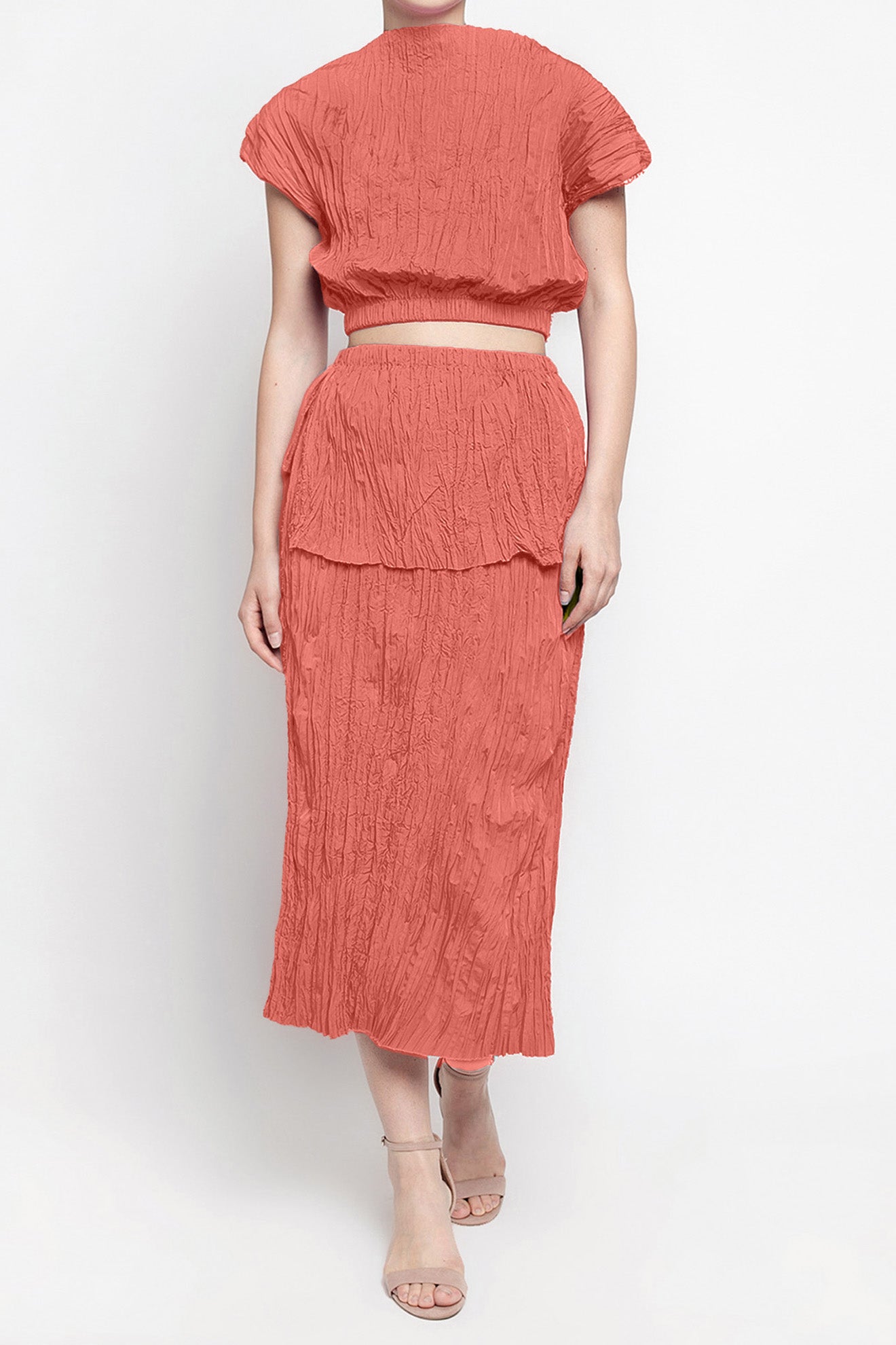 MASS HERON Set in Flamingo Orange