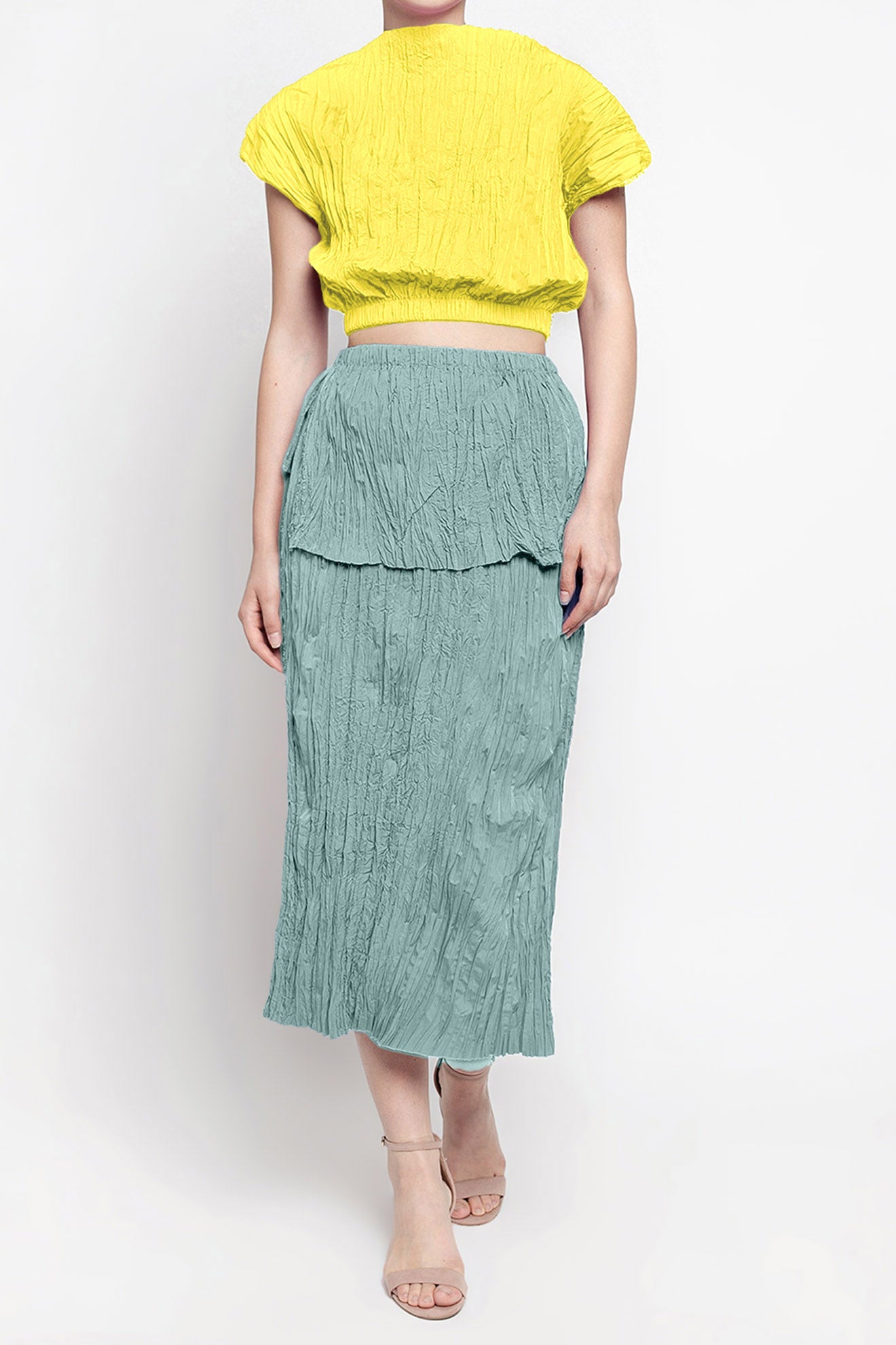 MASS Top in Neon Yellow