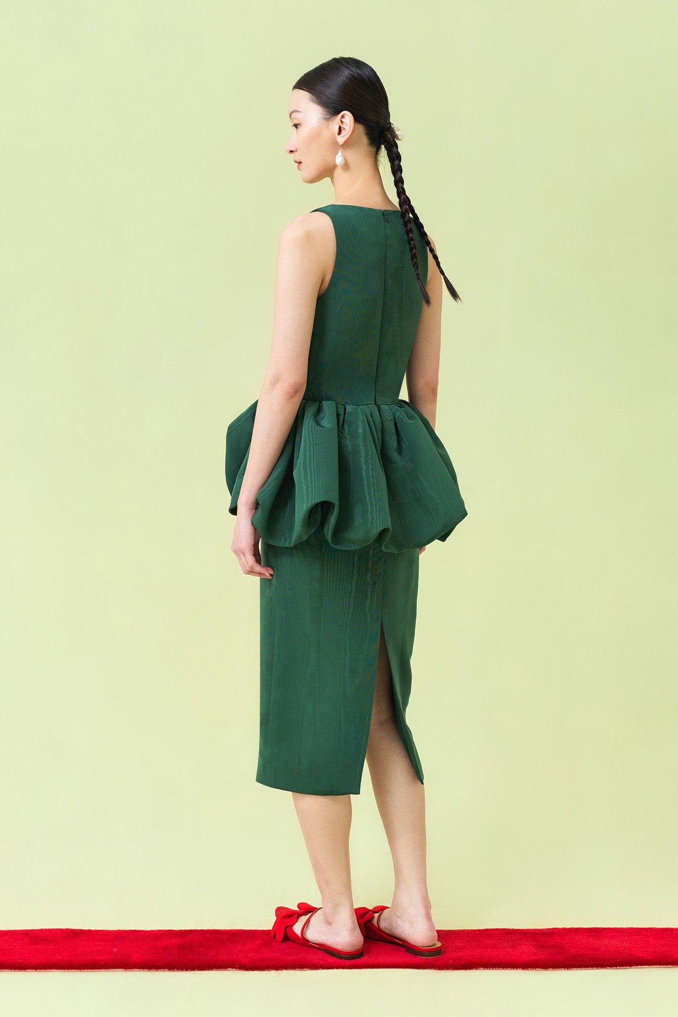 MATSU Dress in Celtic Green