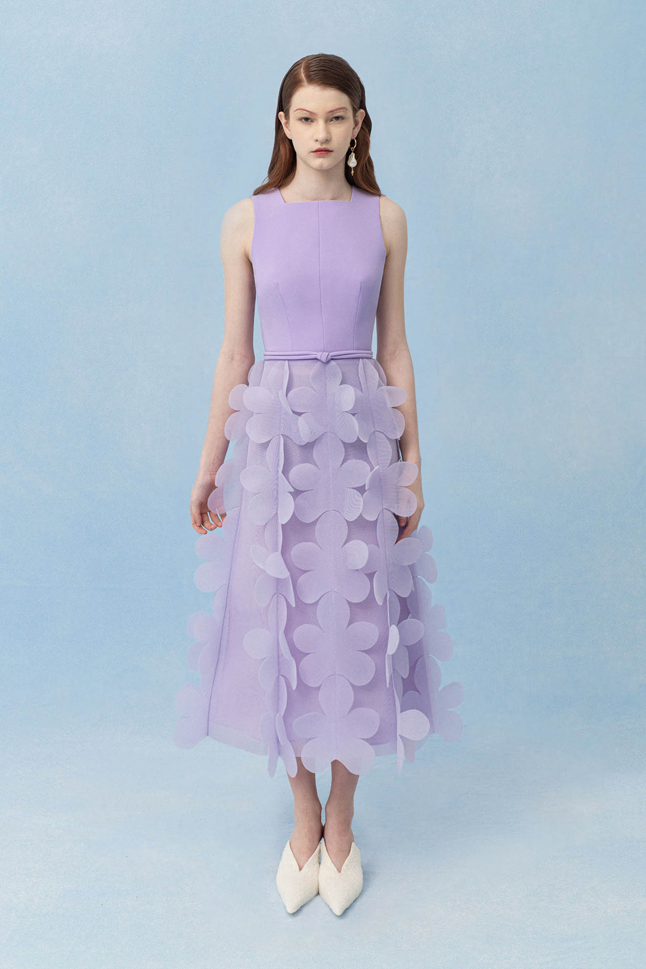 MAXILLAE Dress in Prelude Purple