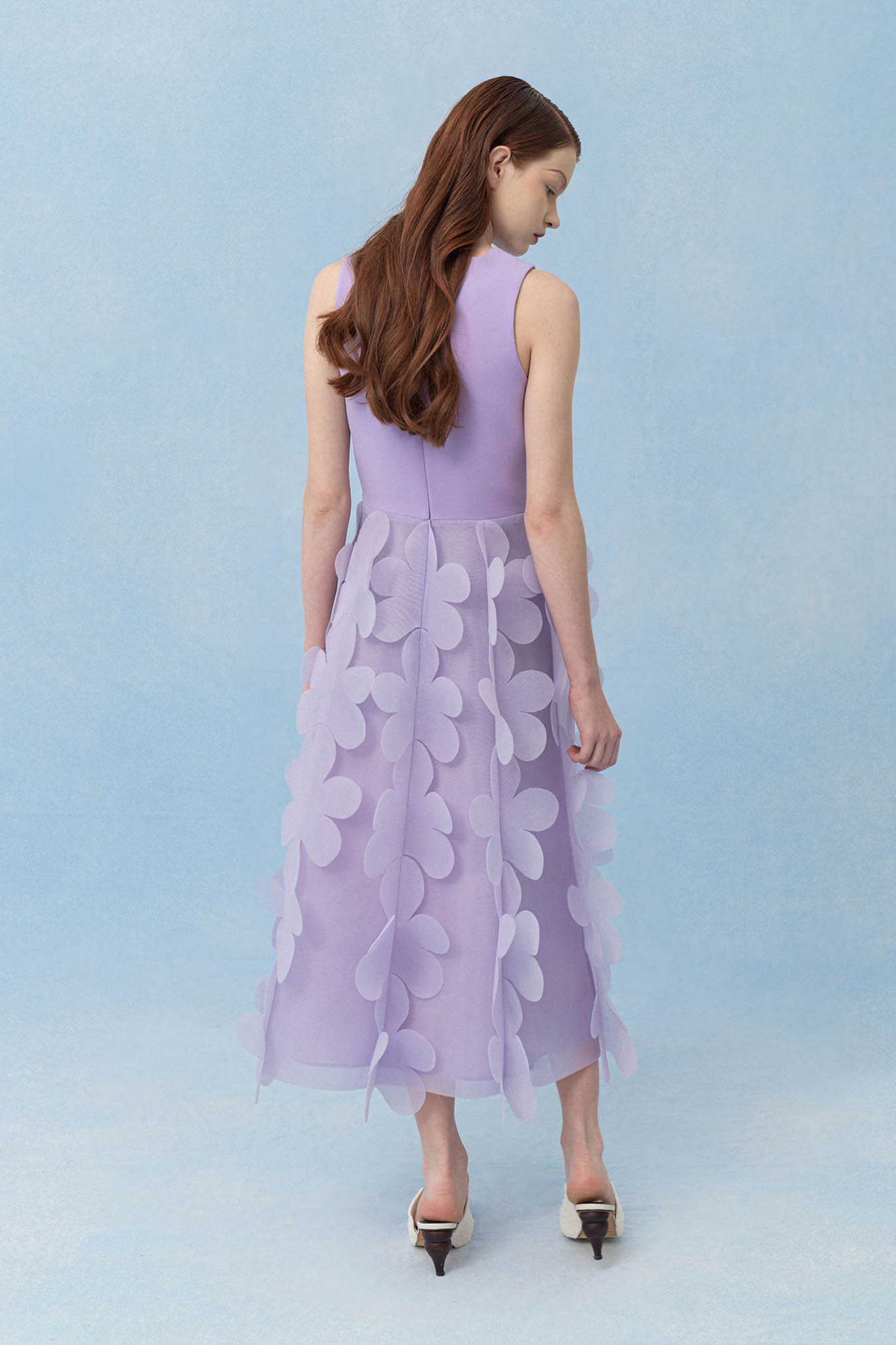 MAXILLAE Dress in Prelude Purple