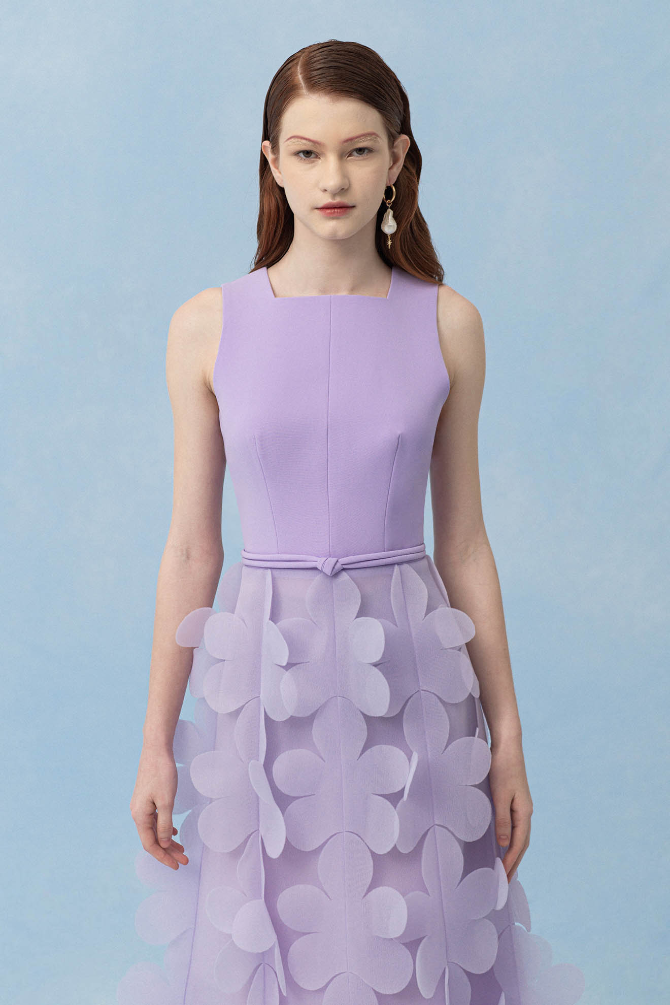 MAXILLAE Dress in Prelude Purple