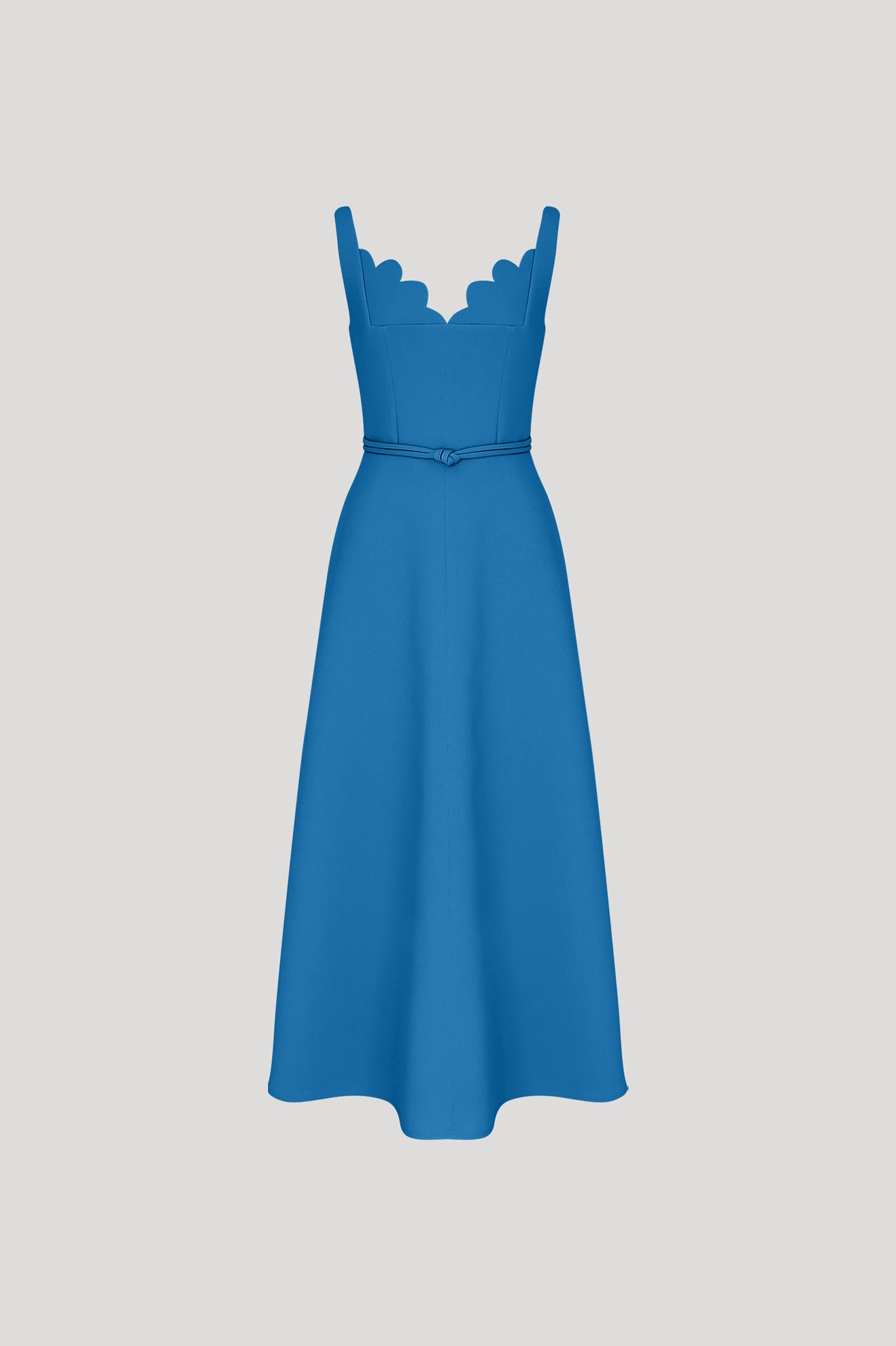 MELODY Dress in Cyan Blue