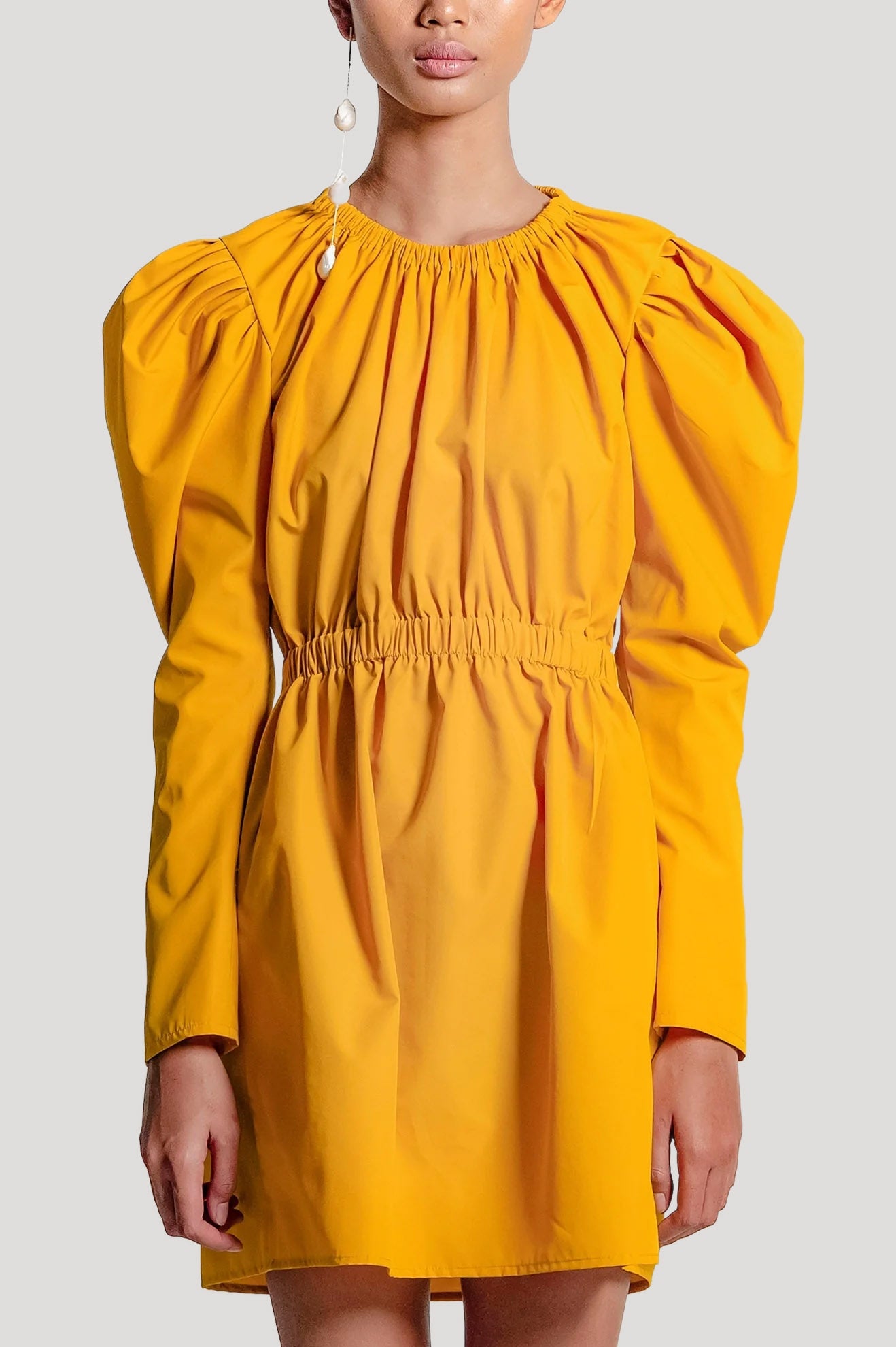MEMORIA Dress in Sunflower Yellow