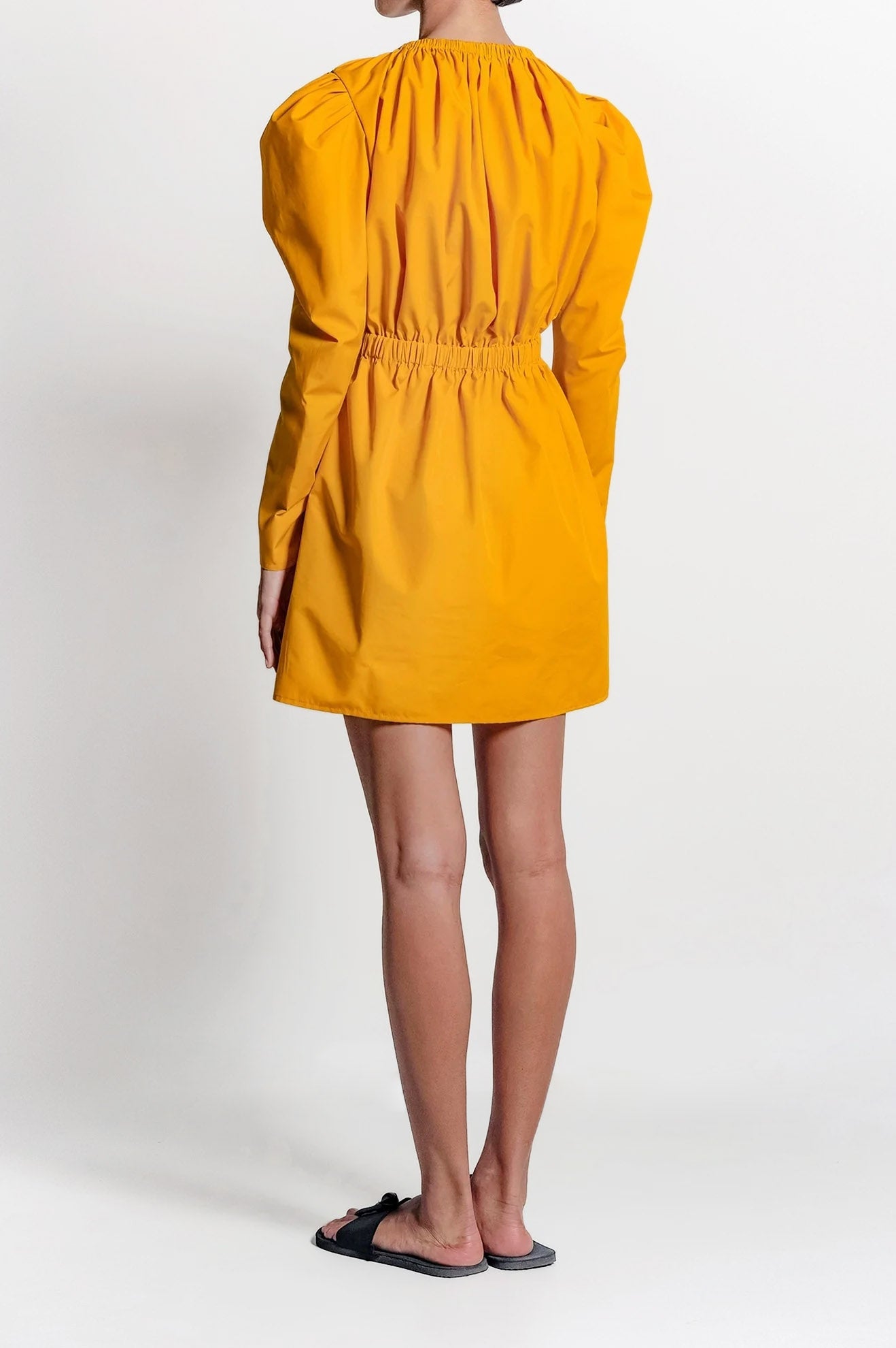 MEMORIA Dress in Sunflower Yellow