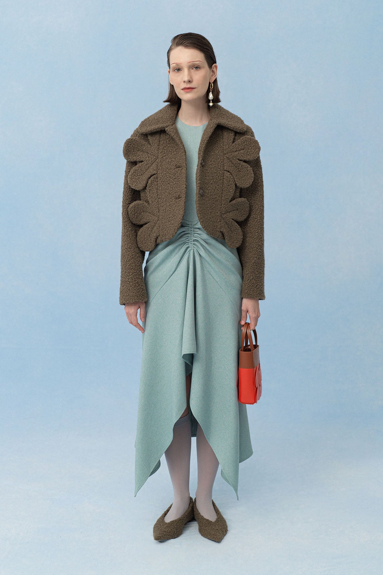 MESOTHORAX Jacket in Dark Brown