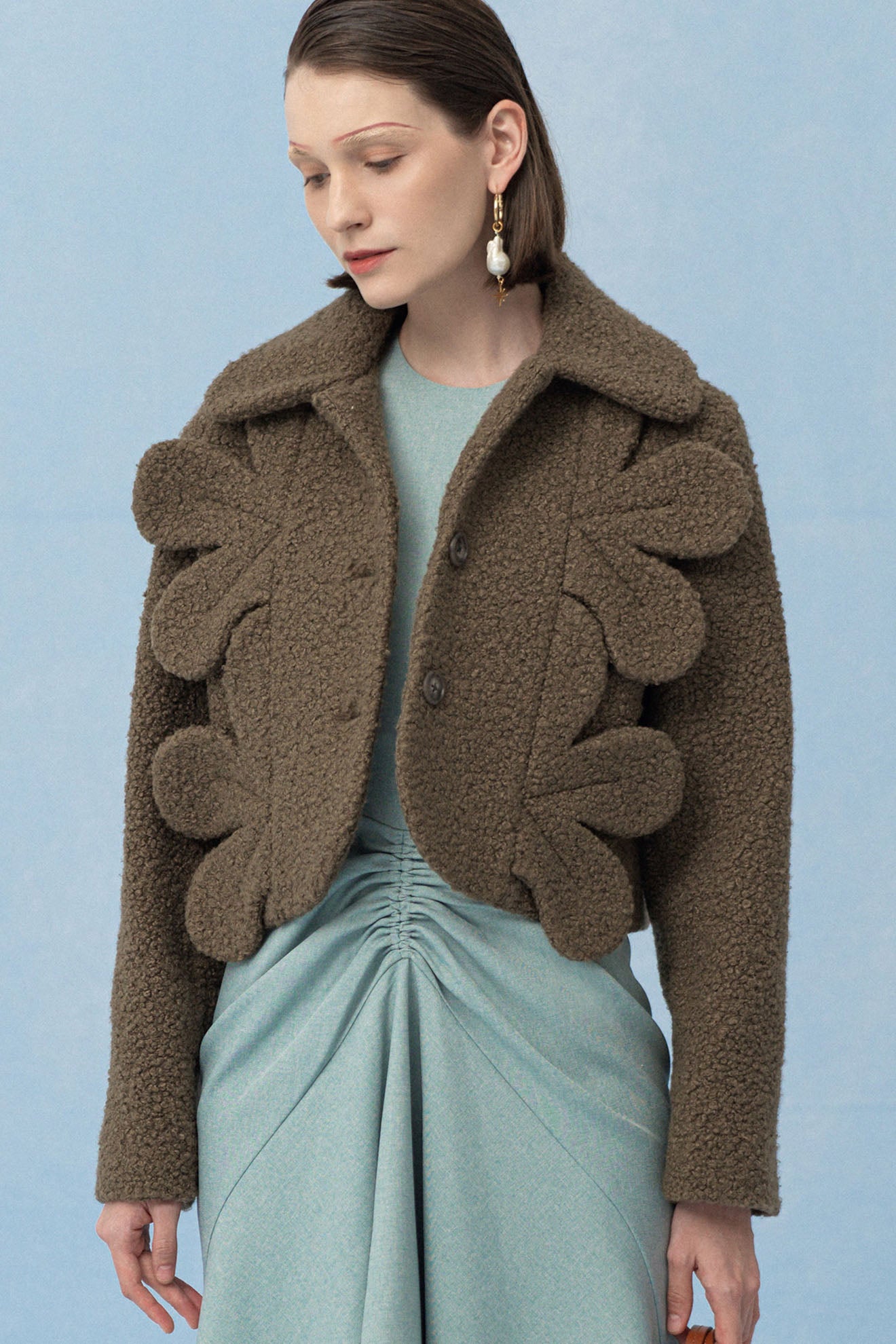 MESOTHORAX Jacket in Dark Brown