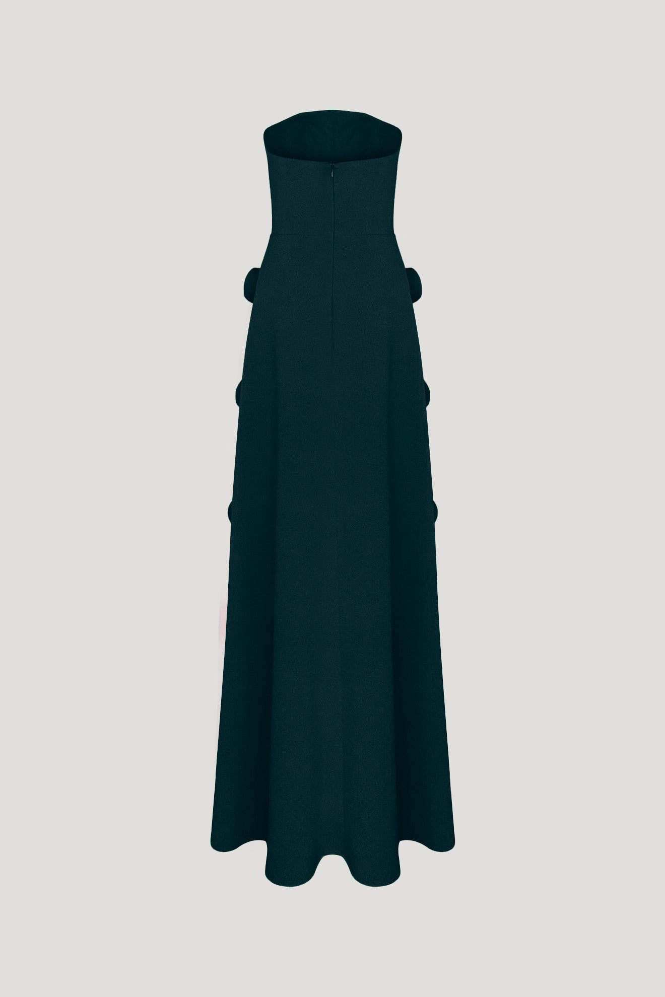 METAMERE Gown in Celtic Green