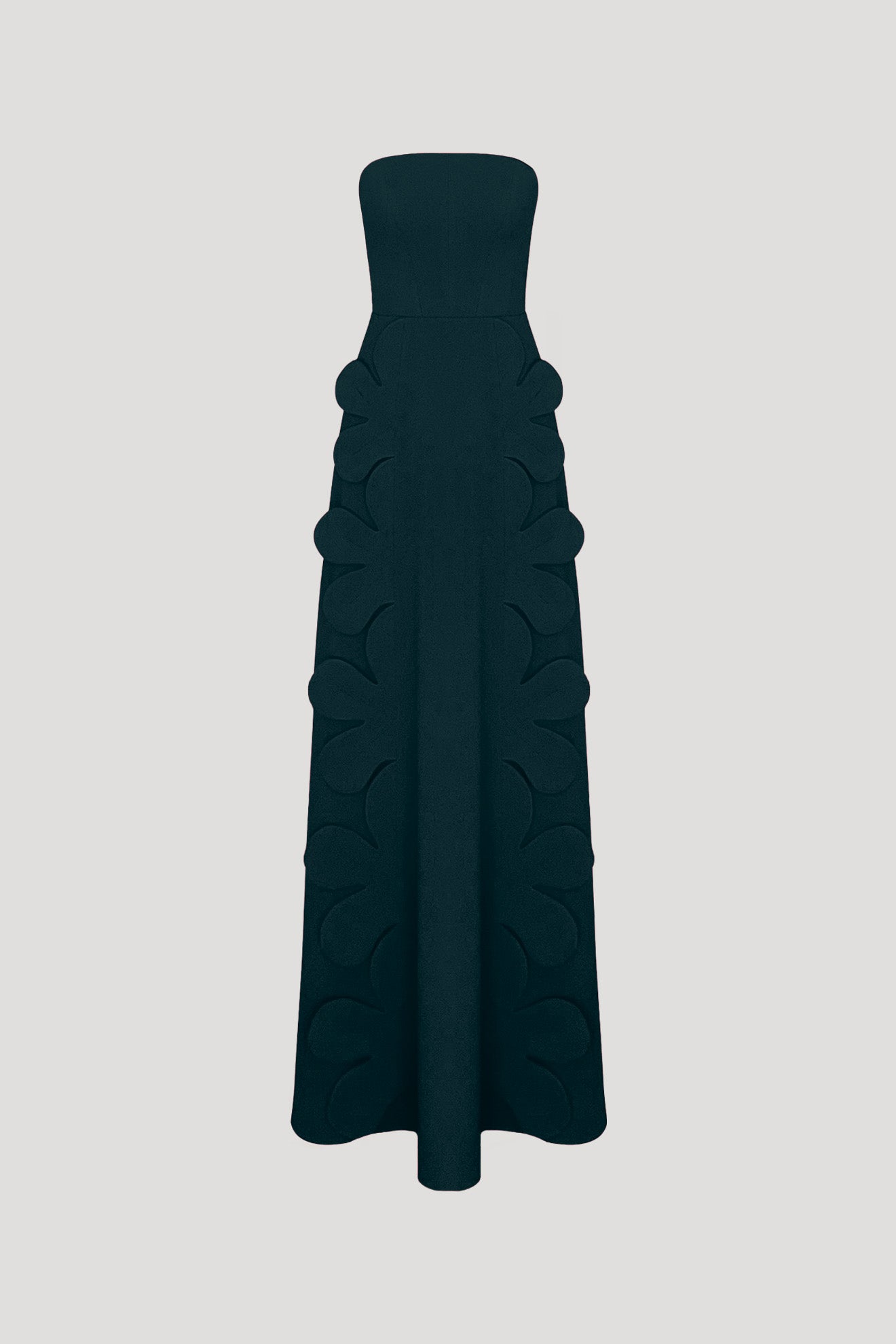 METAMERE Gown in Celtic Green