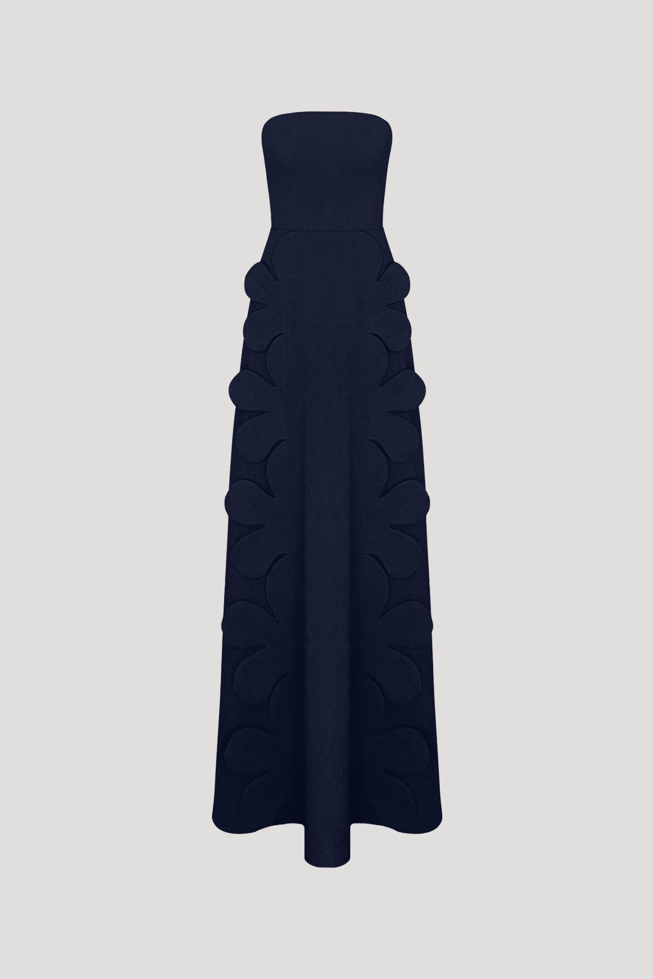METAMERE Gown in Dark Blue