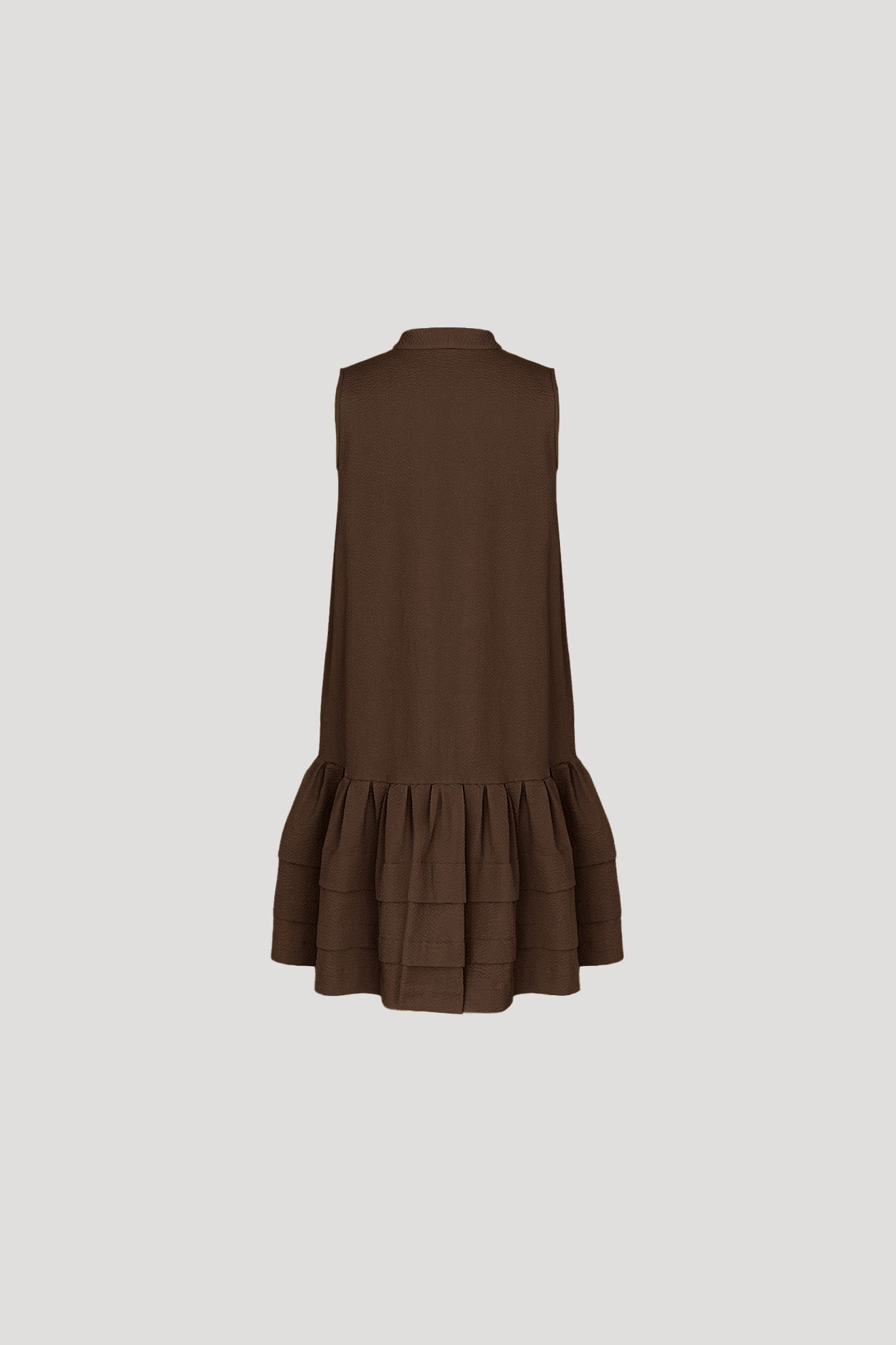 MIKAN Dress in Walnut Brown