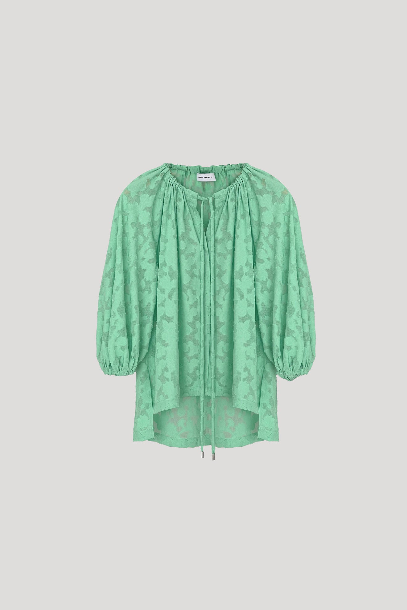 MINORE Top in Pastel Green