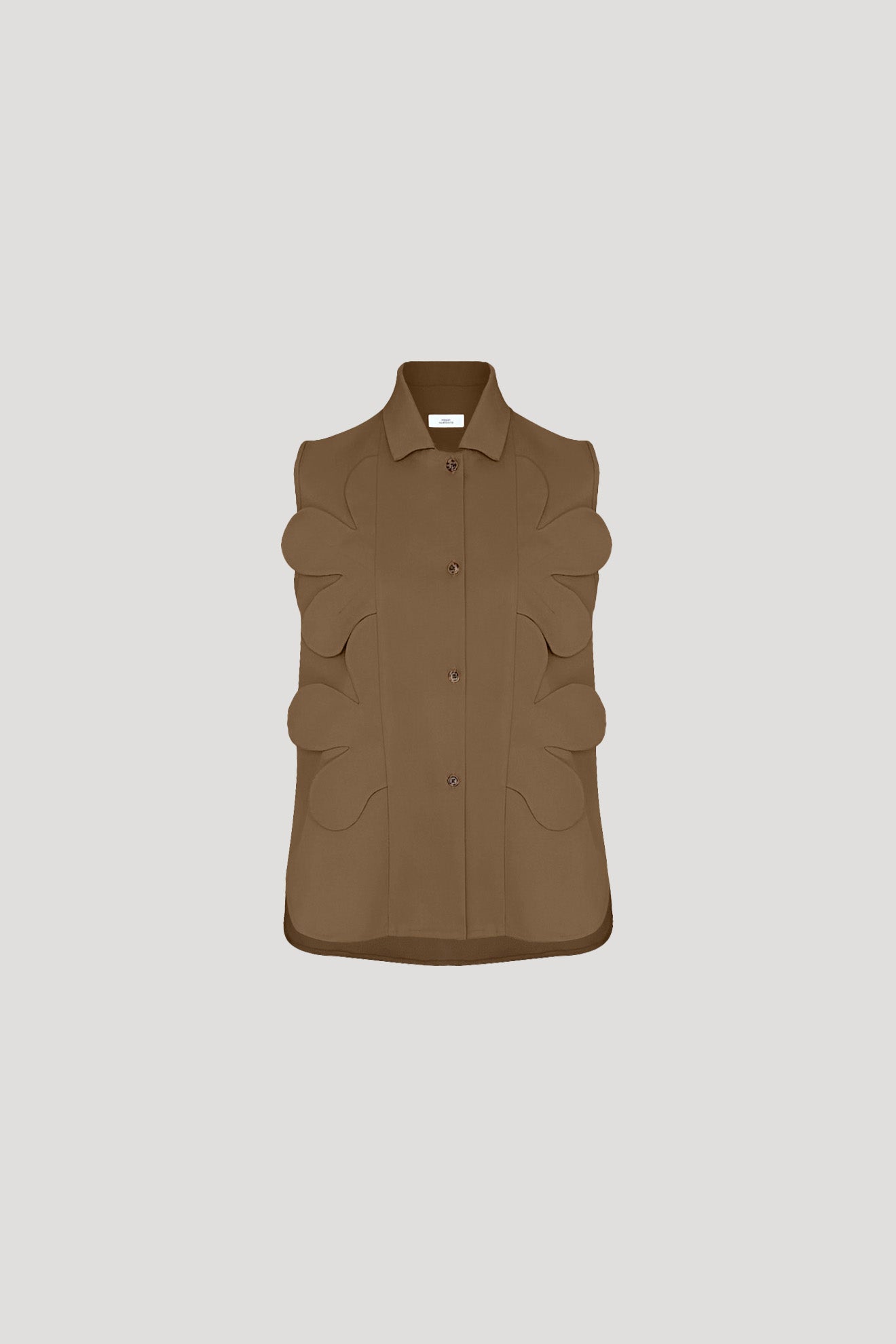MOMO Top in Sand Brown