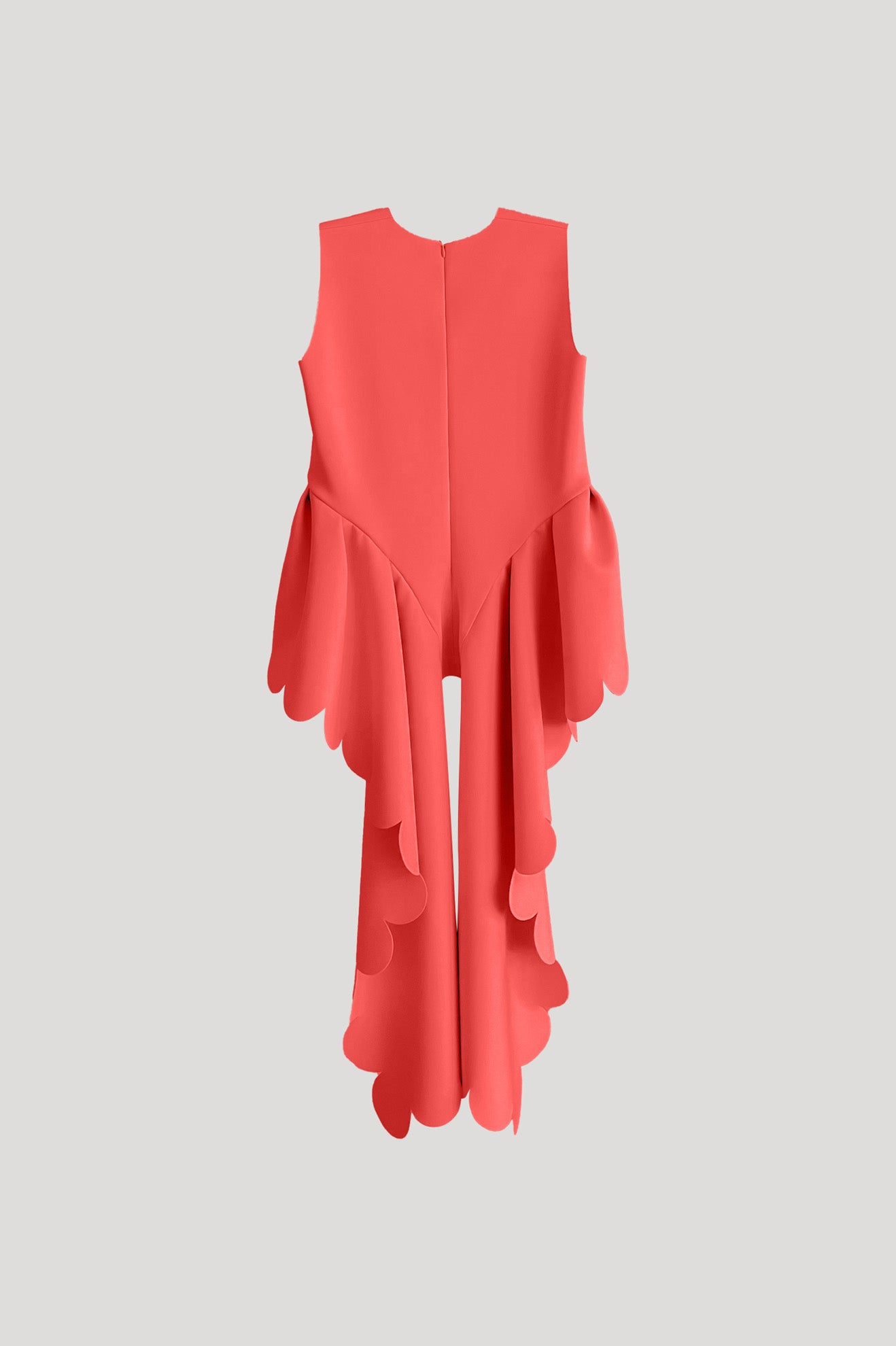 MUGIL Top in Cinnabar Red