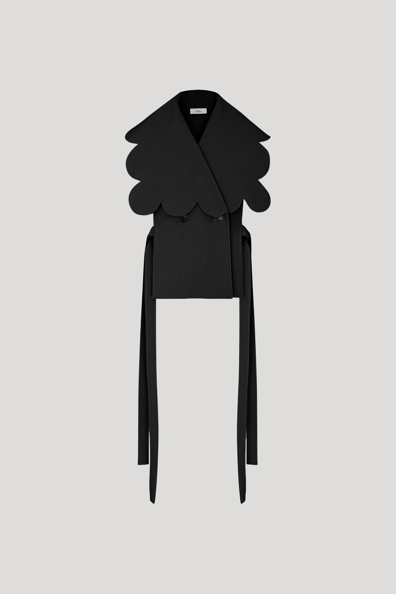 NASHI Vest in Black