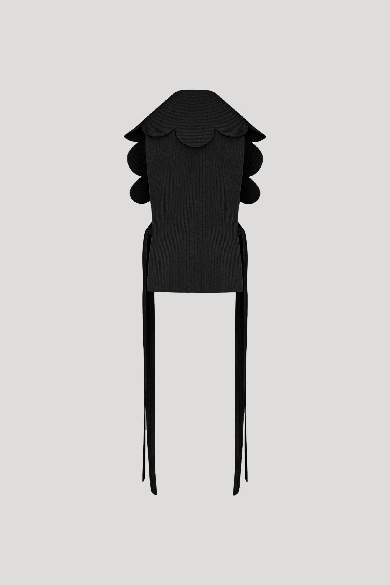 NASHI Vest in Black