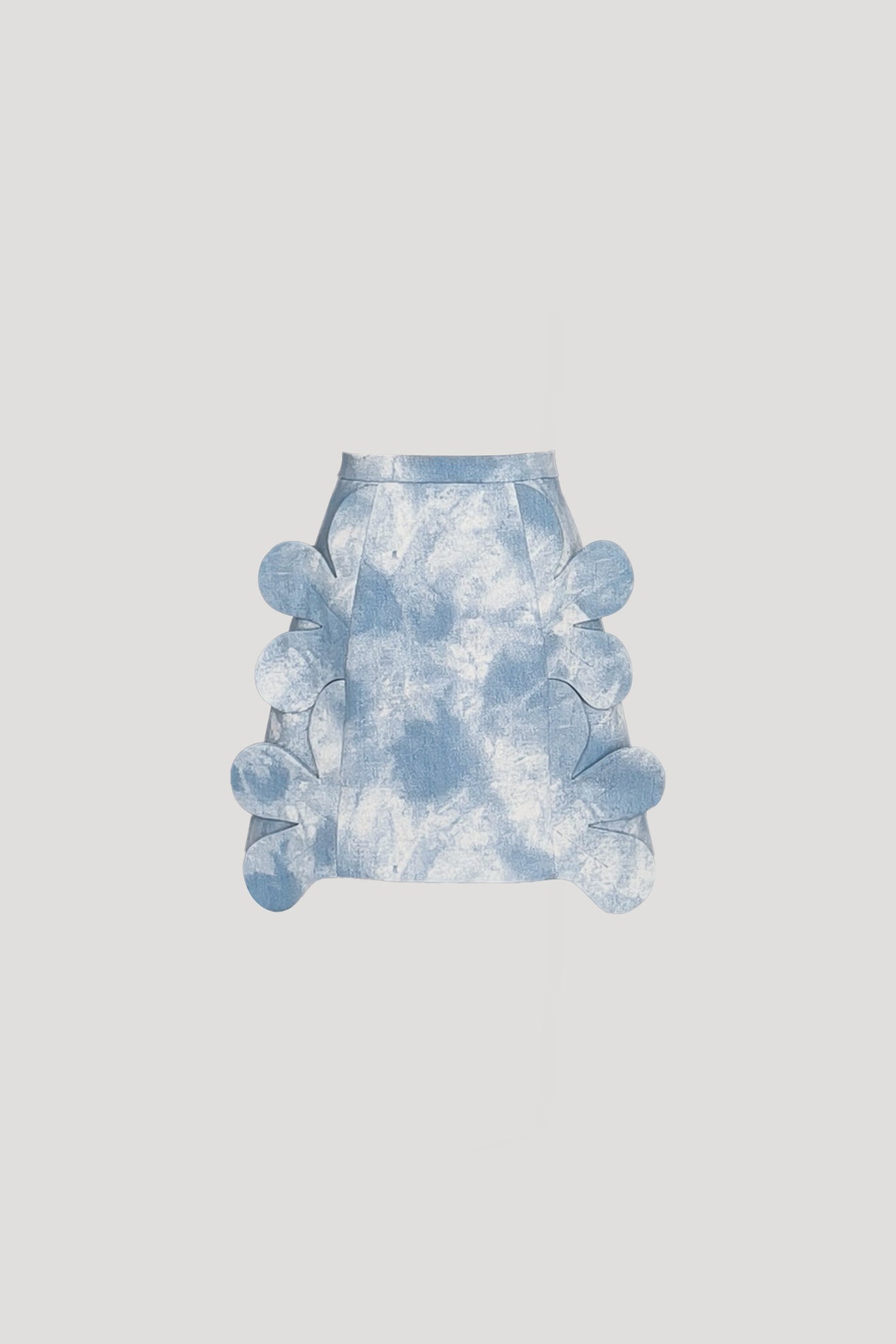 NEURON Skirt in Dusty Blue