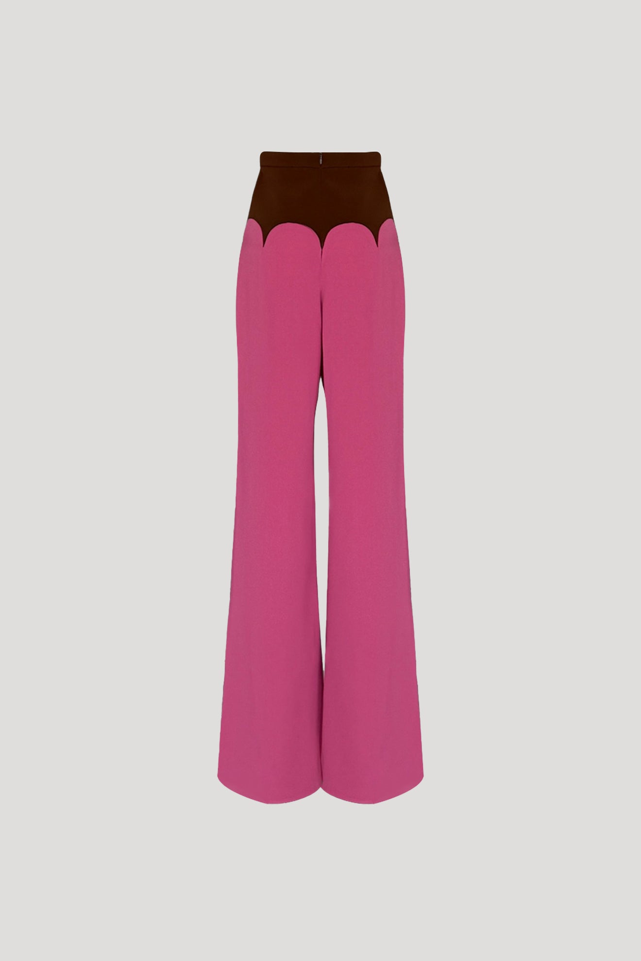 GULPER Pants in Saddle Brown/Fuchsia Pink