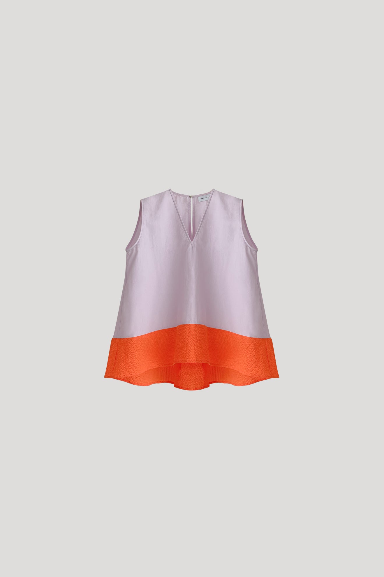 TACET Top in Lavender Purple/Orange